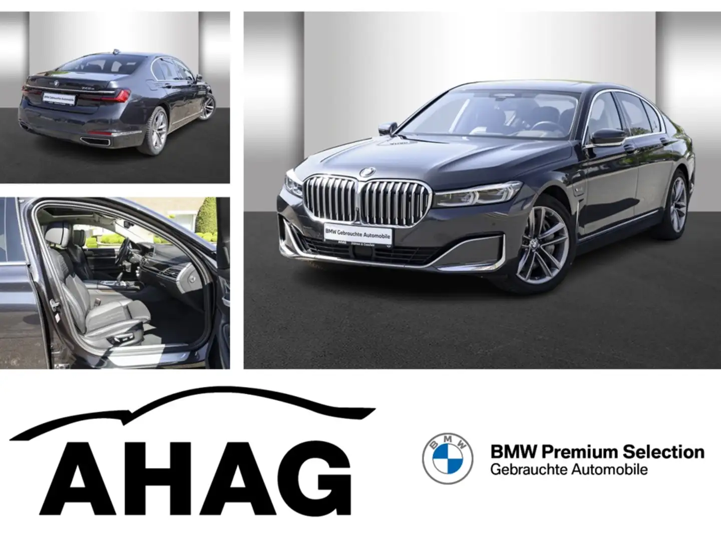 BMW 745 e Dr.Ass.Prof. GSD TV 360 Sitzbel. Night Vis Šedá - 1