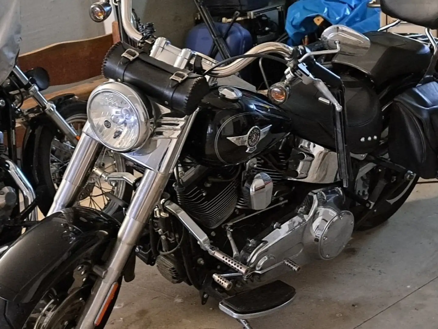 Harley-Davidson Fat Boy Negru - 2