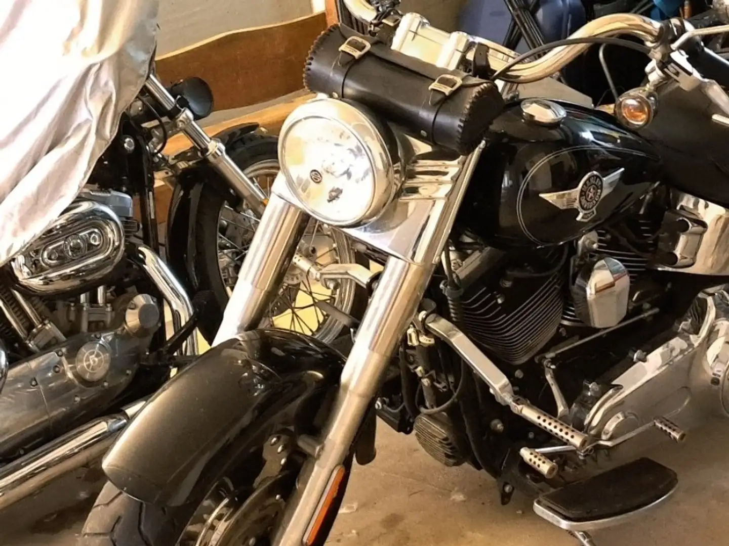 Harley-Davidson Fat Boy Negru - 1