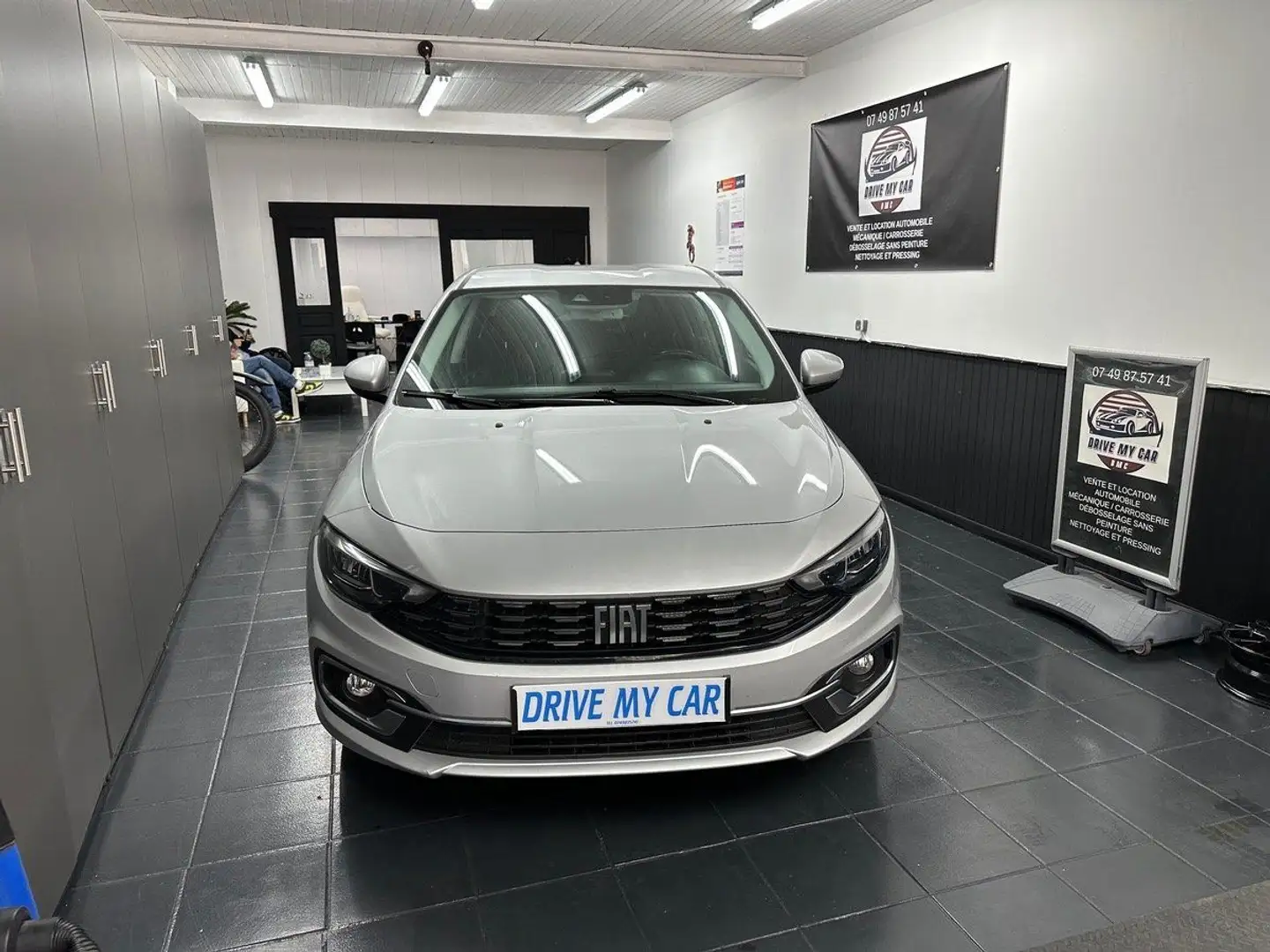 Fiat Tipo Life plus 1.0 101ch 4 portes Gris - 2