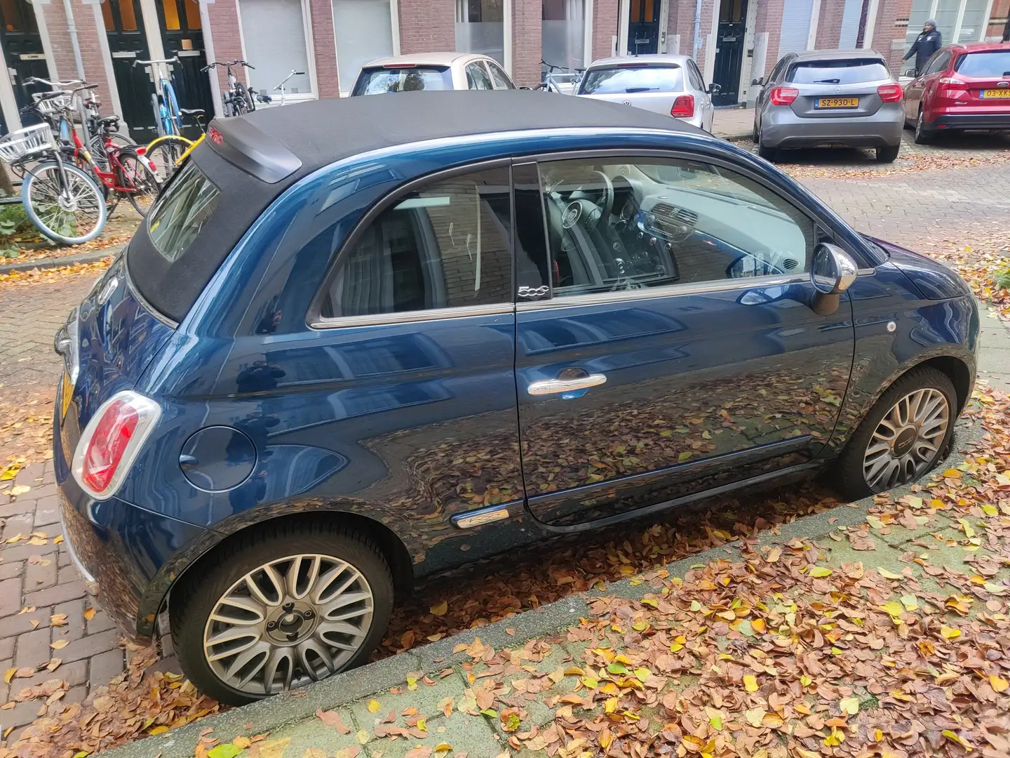 Fiat 500 500 0.9 TwinAir Lounge Blauw - 1