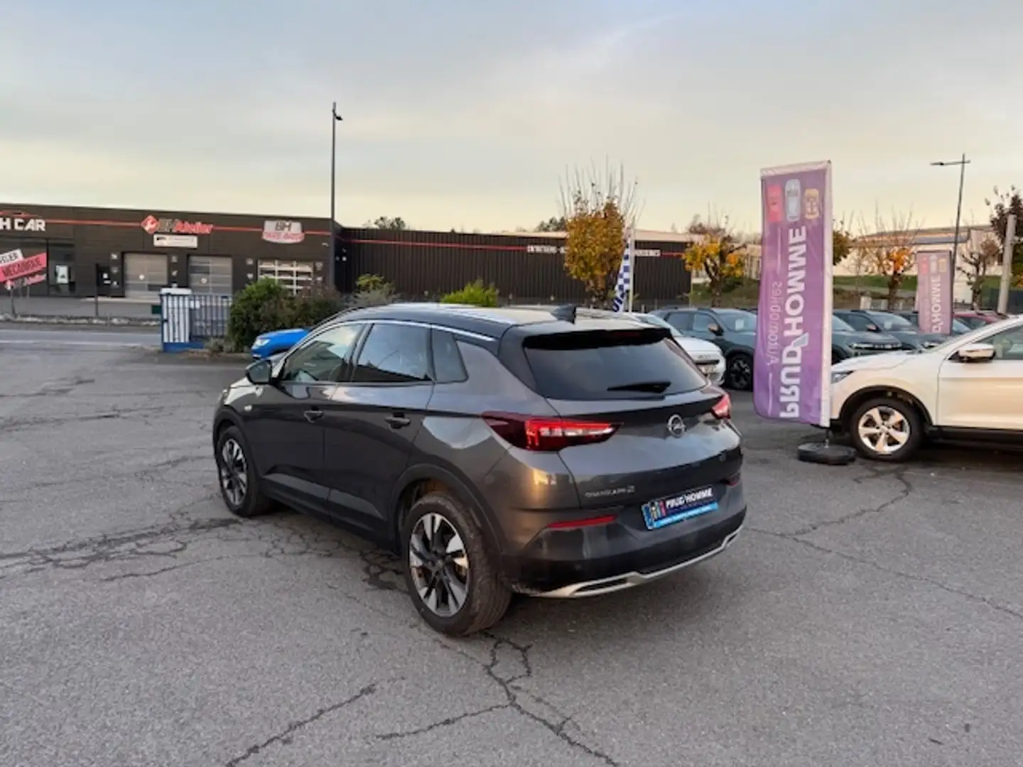 Opel Grandland X 1.5 D 130CH ELITE BVA8 Grau - 2