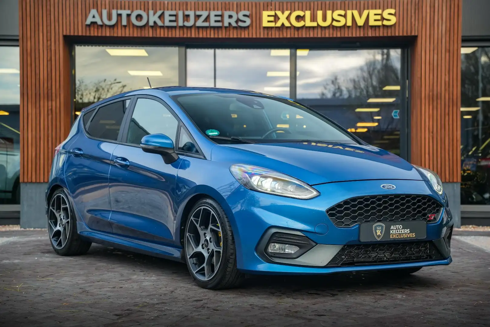 Ford Fiesta 1.5 EcoBoost ST-3 Performance 200PK Navi Blau - 1