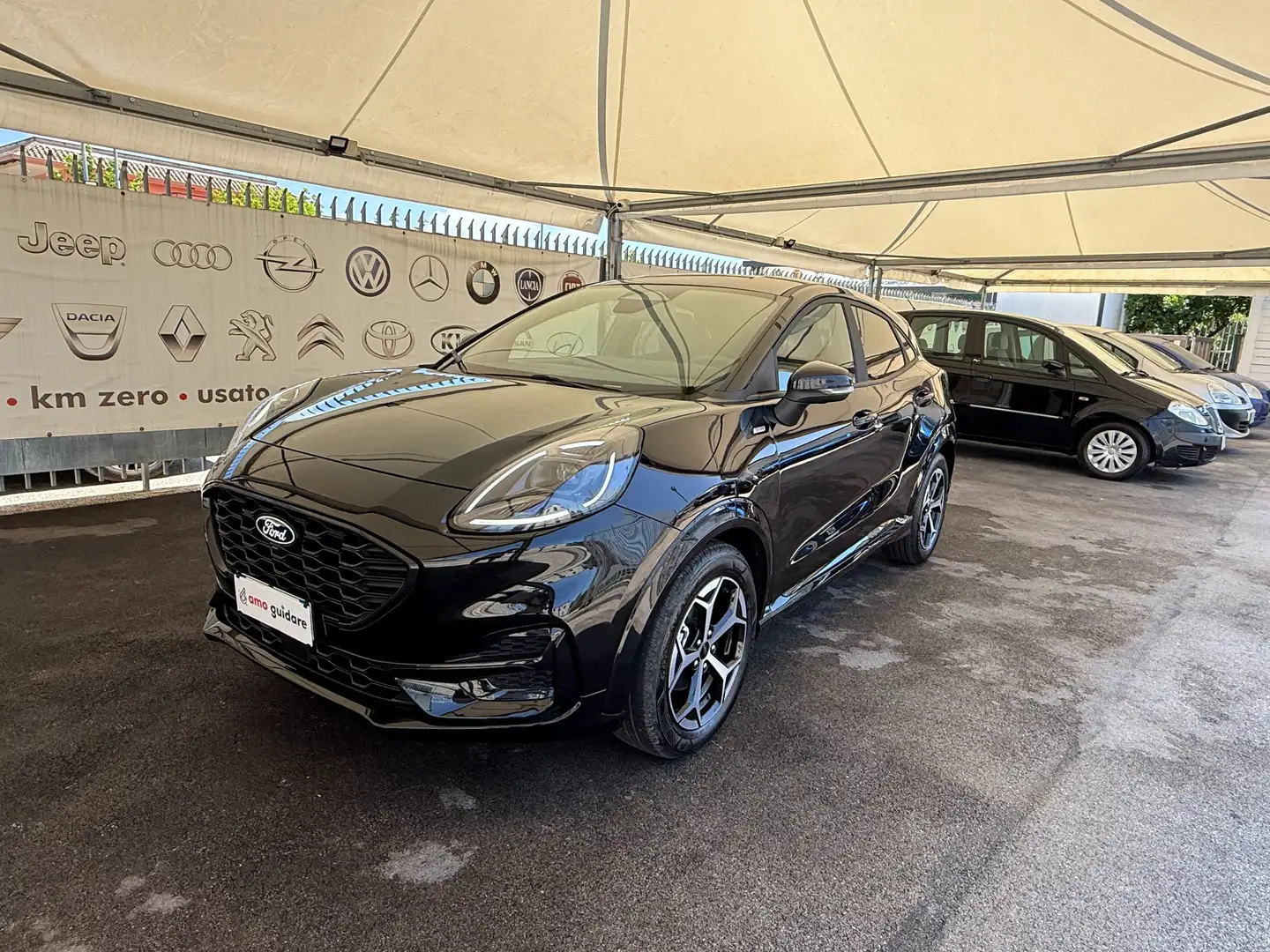 Ford Puma Puma II 2024 1.0 ecoboost h ST-Line 125cv auto Nero - 2