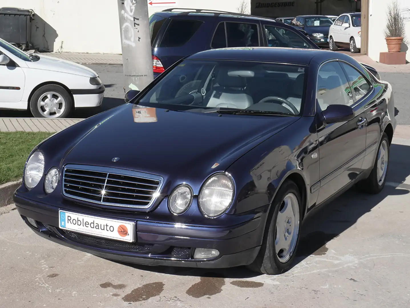 Mercedes-Benz CLK 200 230 K Elegance Blauw - 1