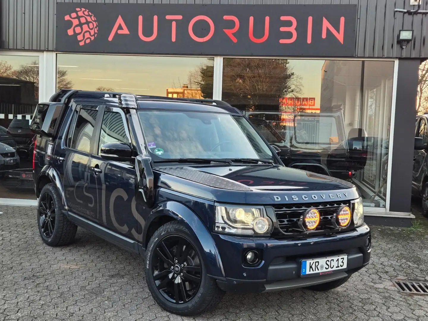 Land Rover Discovery 4 SDV6 HSE LEDER/7-SITZER/TOTWINK/360g Blau - 1