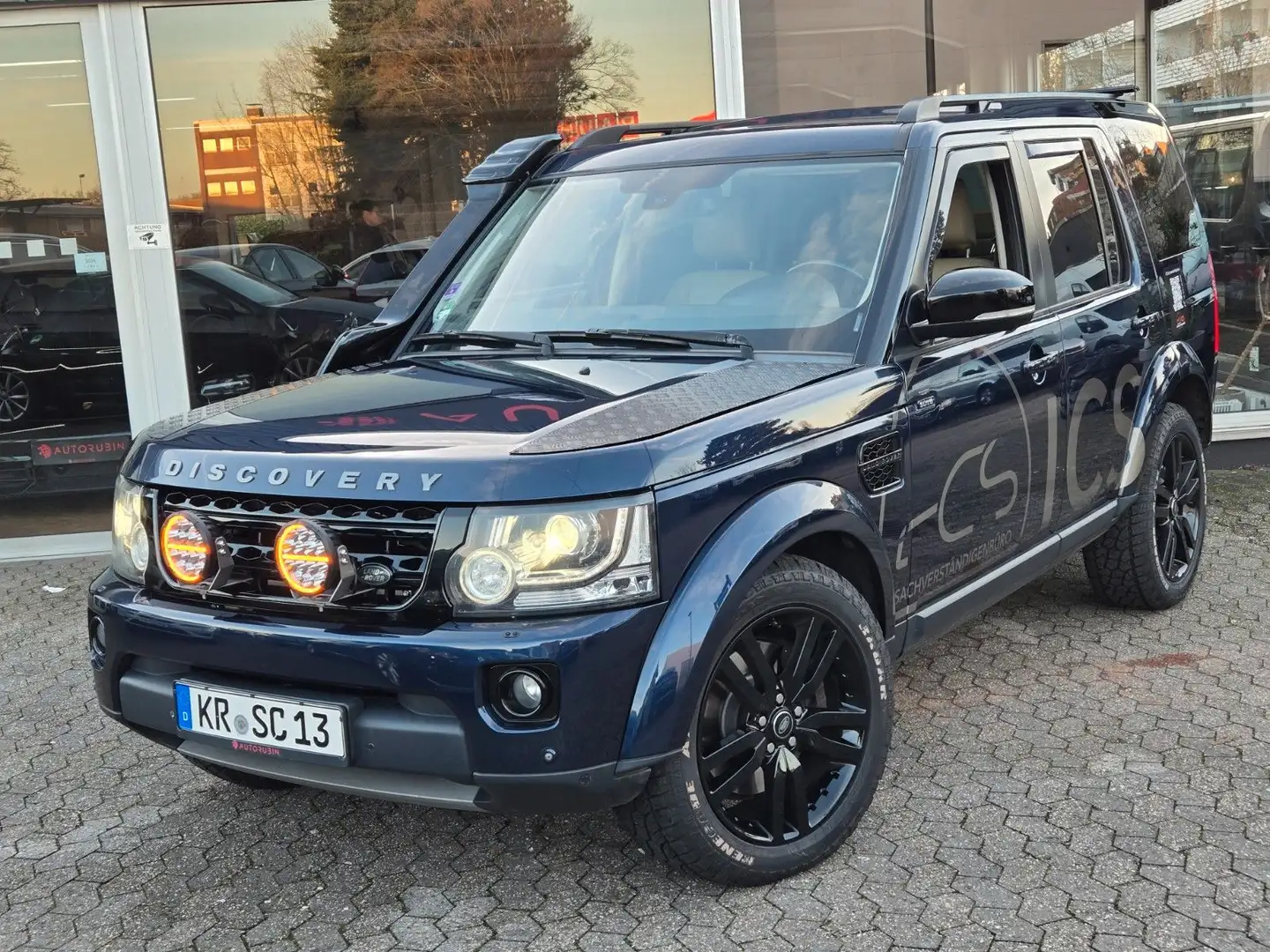 Land Rover Discovery 4 SDV6 HSE LEDER/7-SITZER/TOTWINK/360g Blau - 2