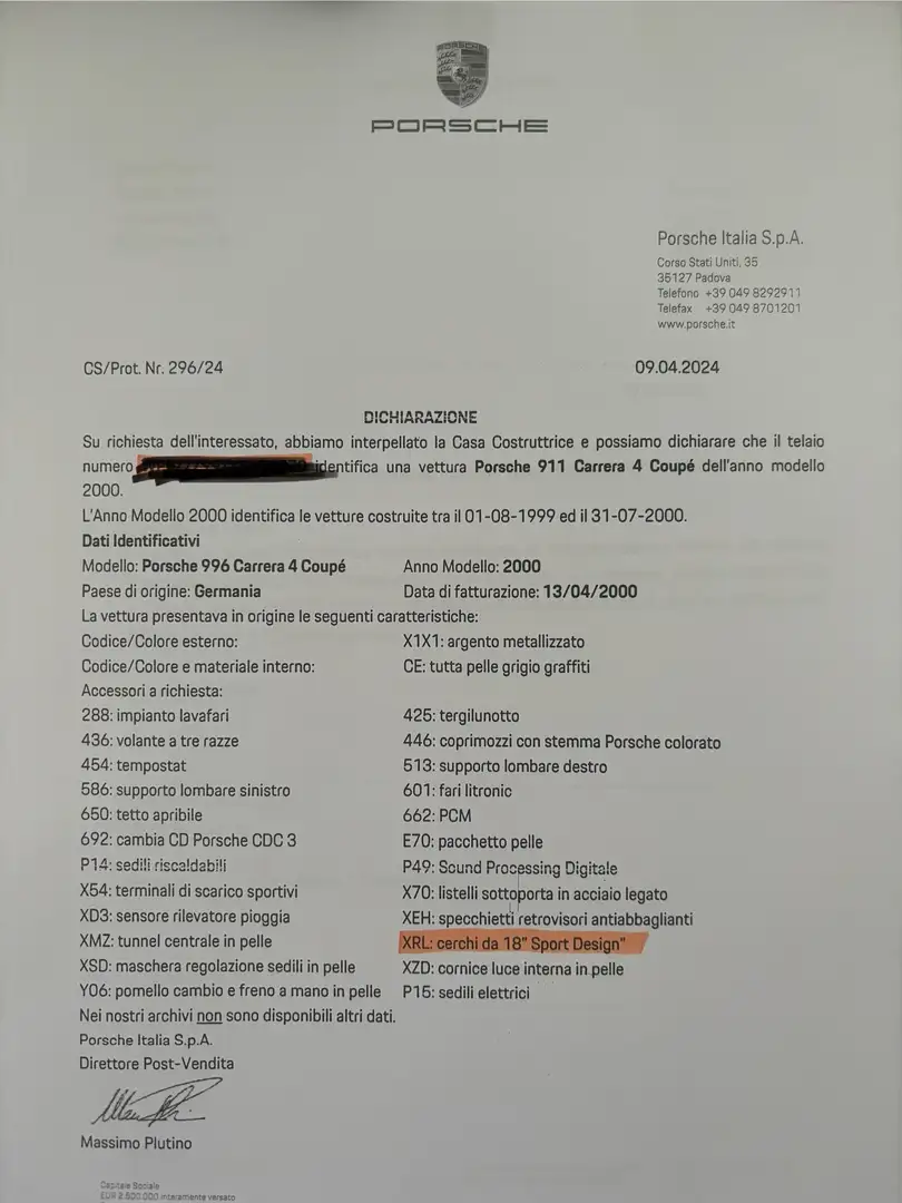 Porsche 911 Targa Oro Asi Carrera 4 - 2