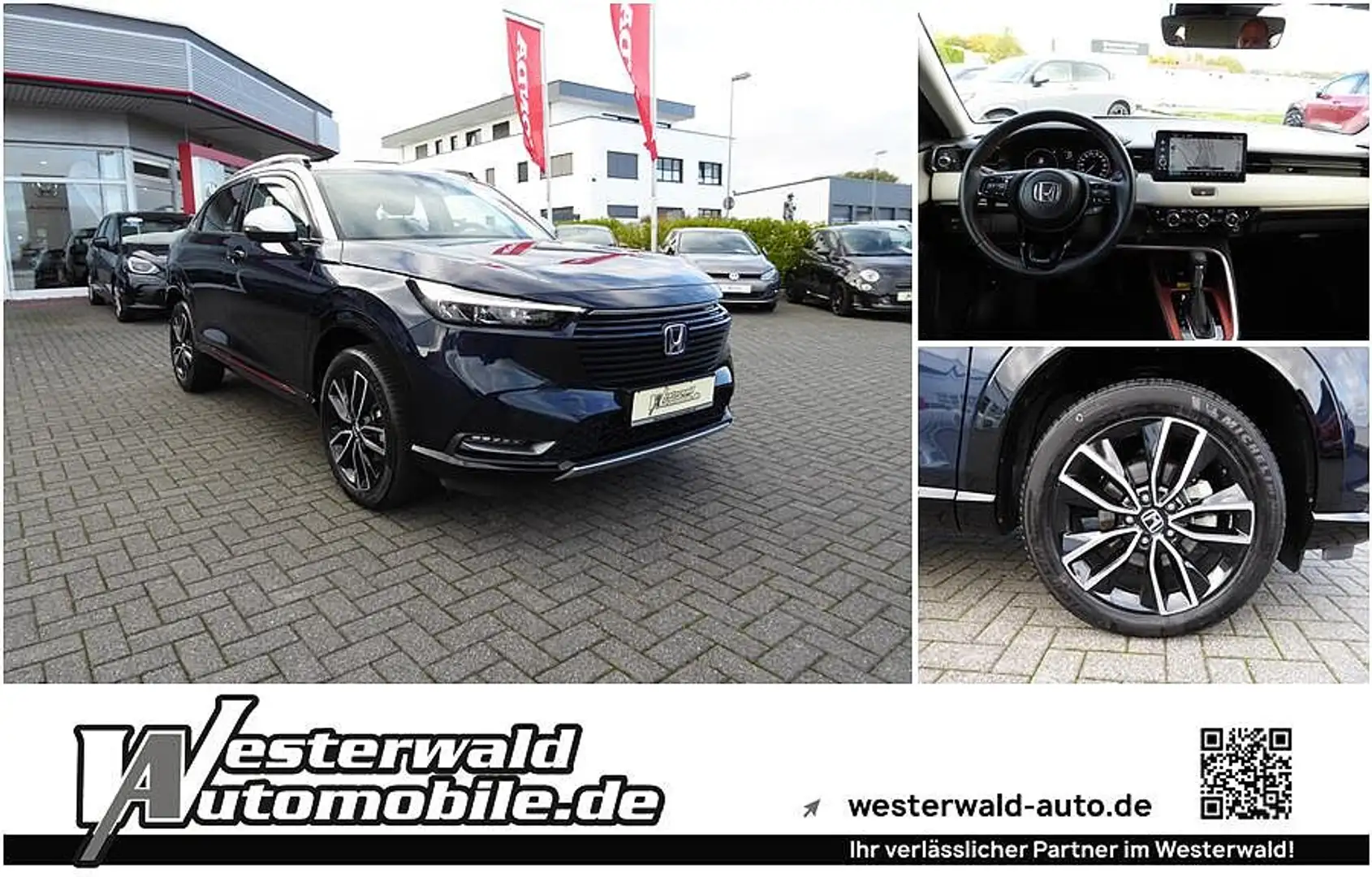 Honda HR-V Hybrid e:HEV 1.5 i-MMD Advance Style Bleu - 1