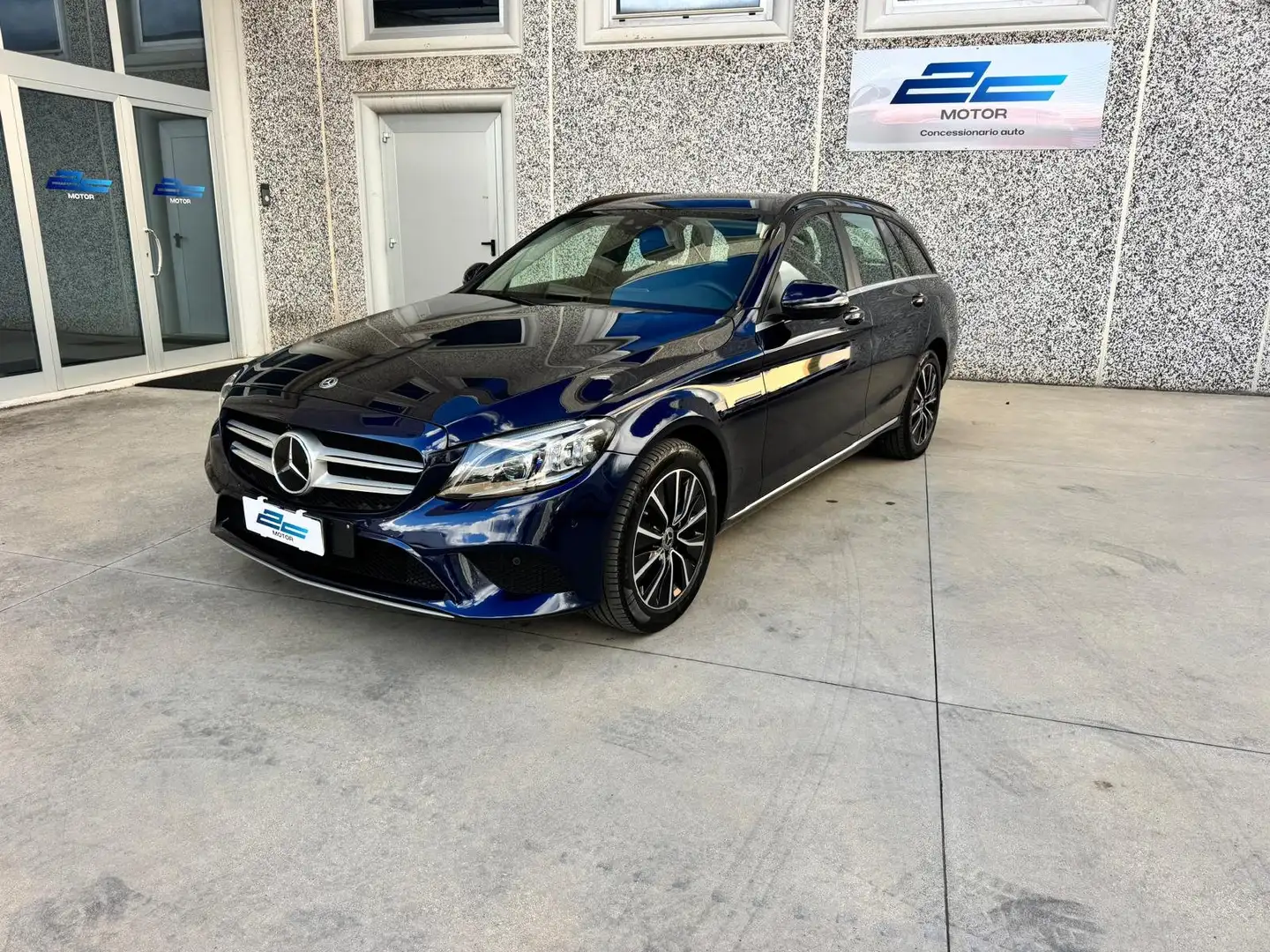 Mercedes-Benz C 180 Classe C-S205 2018 SW SW d Business Extra auto Blu/Azzurro - 1