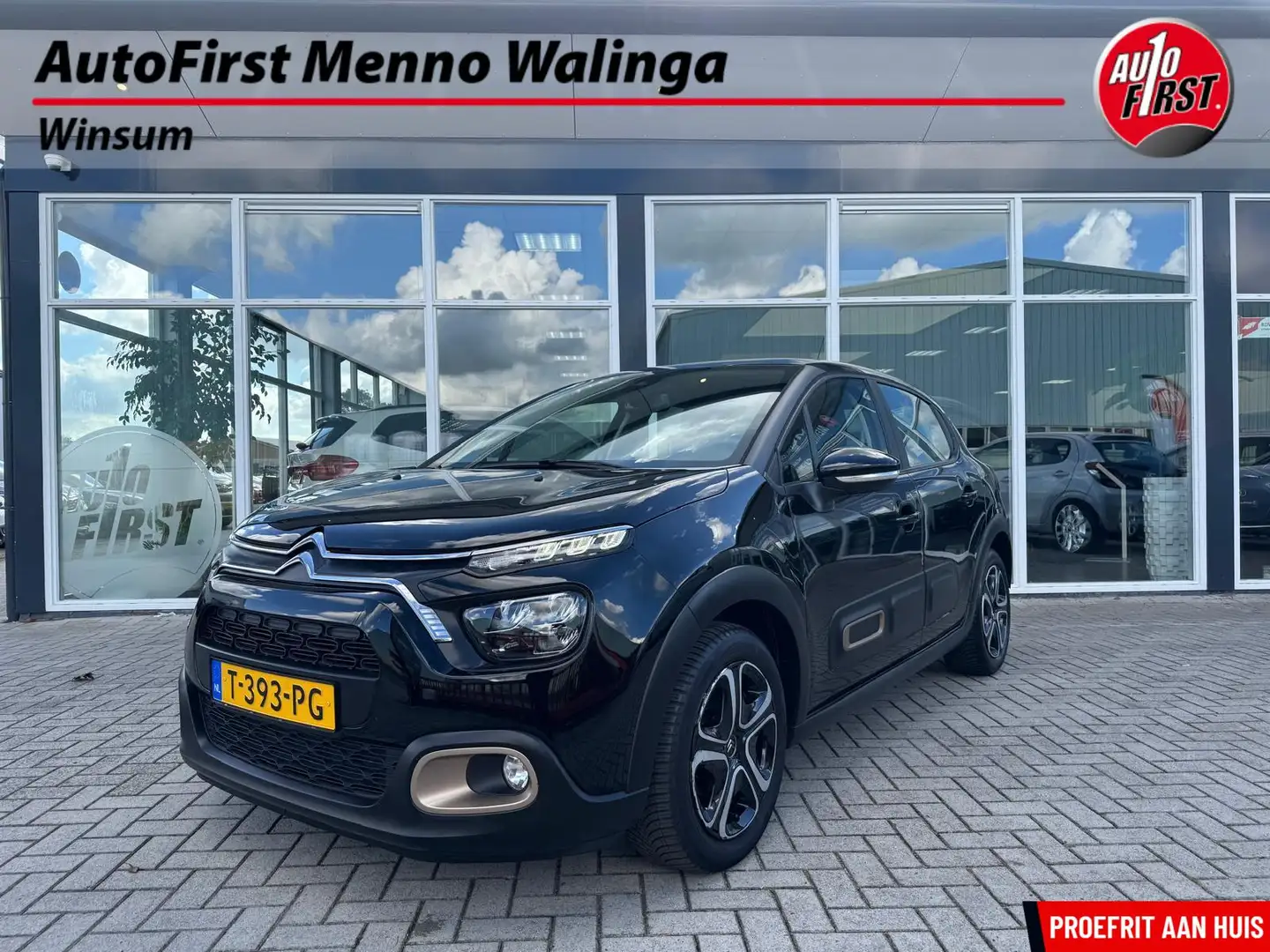 Citroen C3 1.2 PureTech C-Series|Navi|Applecarplay|Cruise| Schwarz - 1