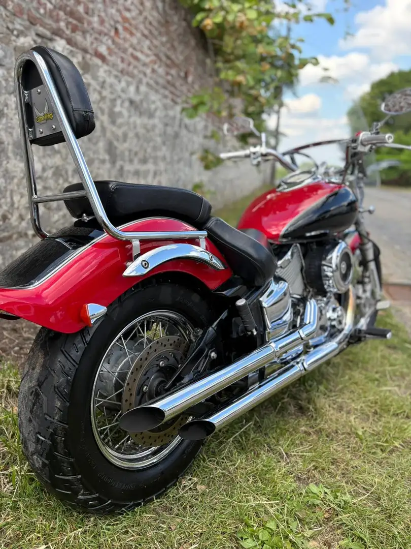 Yamaha XVS 1100 Dragstar Roşu - 2