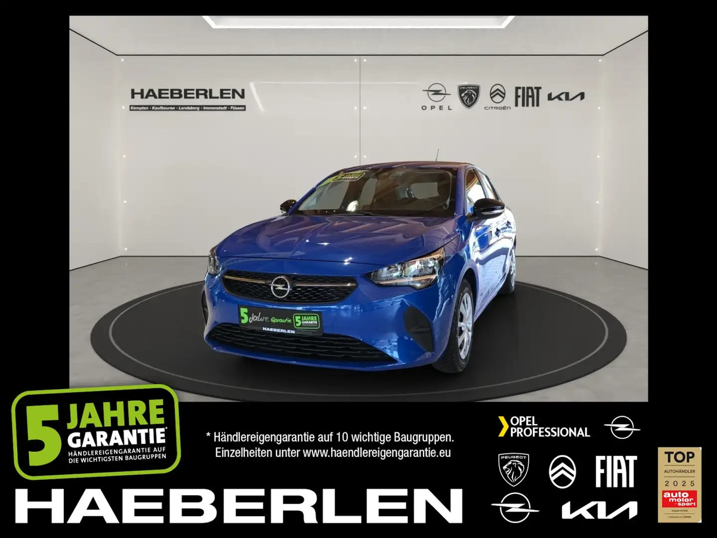 Opel Corsa F 1.2 Edition *RKamera*Tempomat* Azul - 1