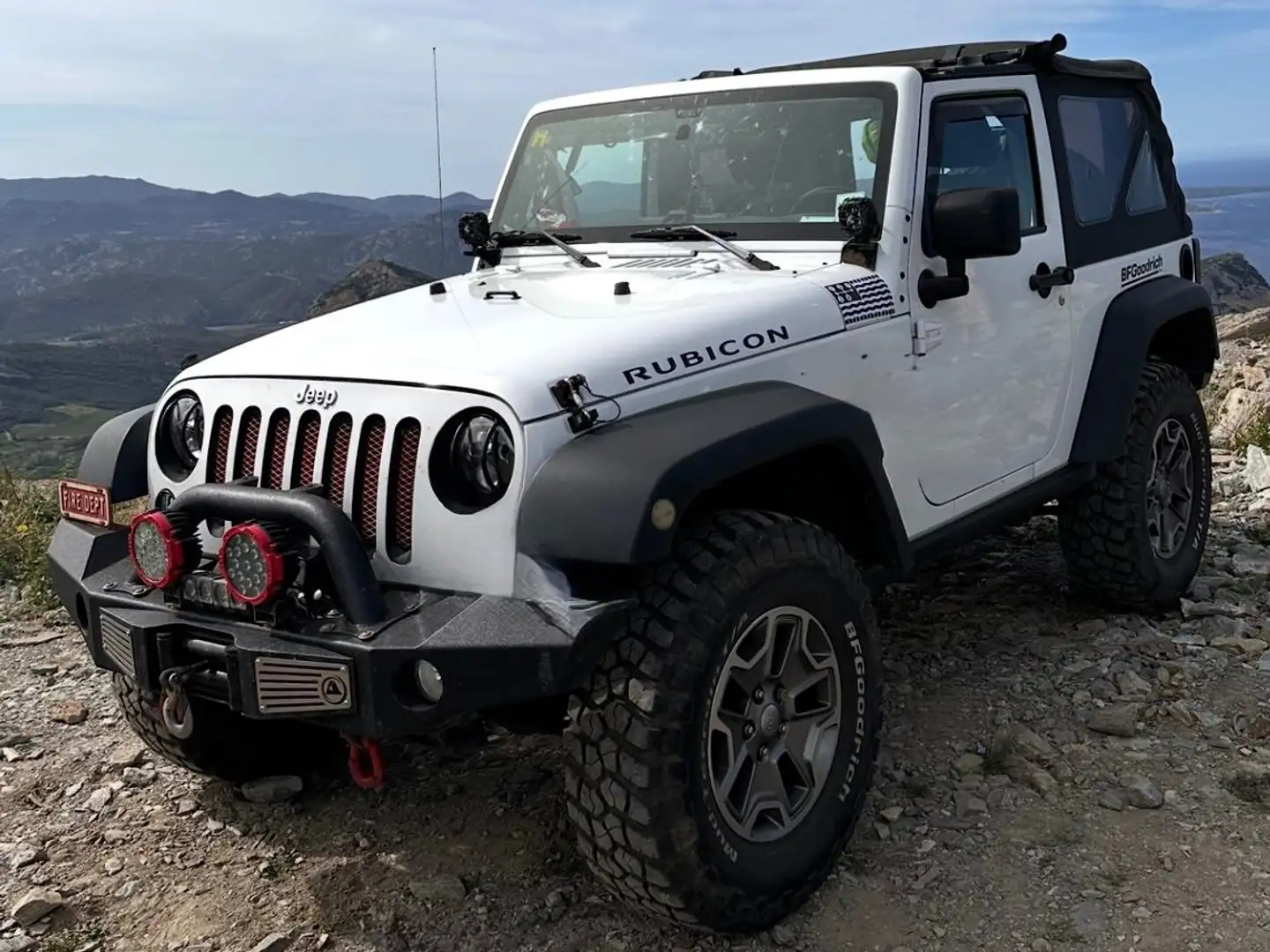 Jeep Wrangler Blanc - 1