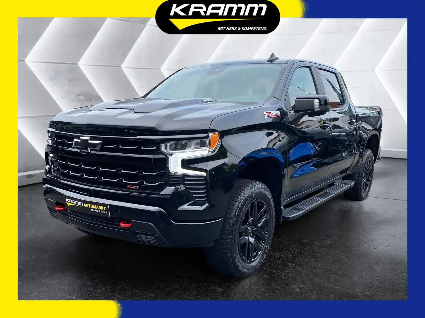 Chevrolet Silverado 1500 LT TRAIL BOSS 6.2L V8 2025 Чорний - 1