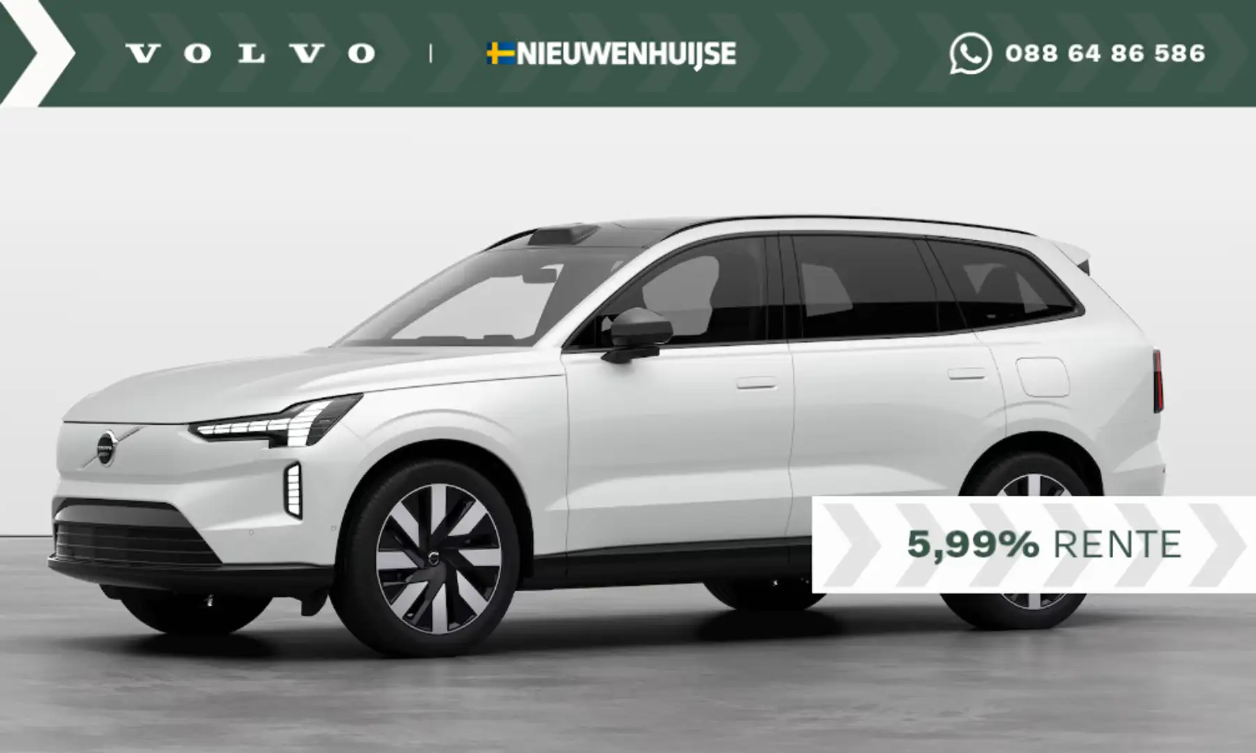 Volvo EX90 Single Motor Plus 7p. 104 kWh | Bose audio | 360° Alb - 1