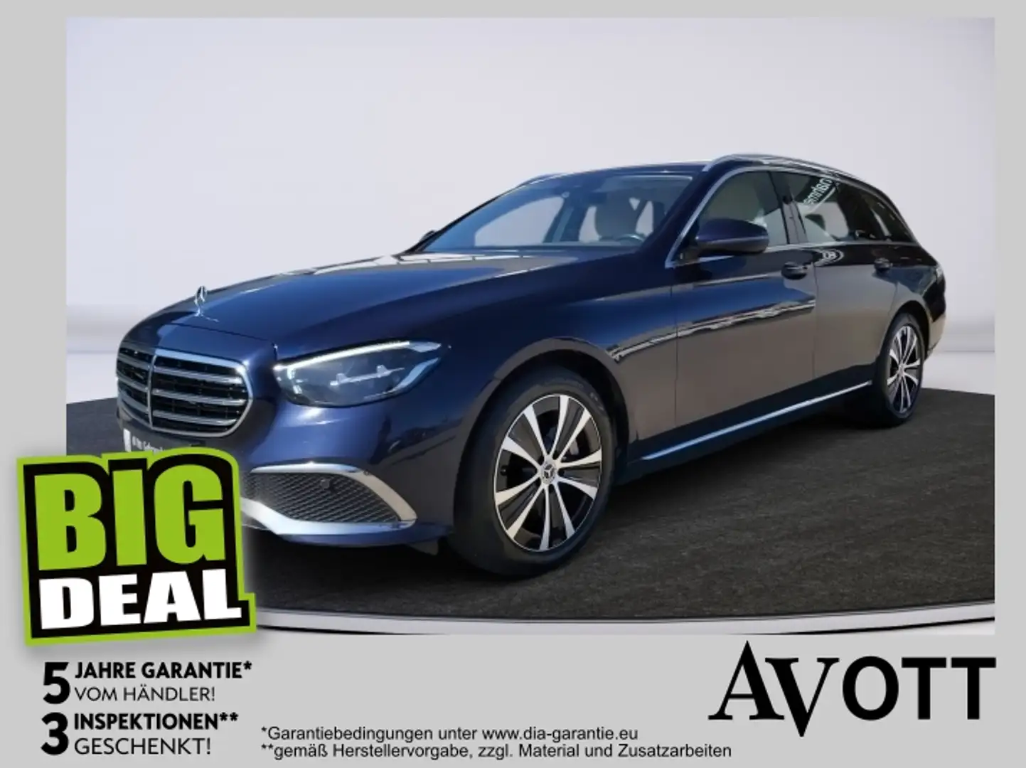 Mercedes-Benz E 300 de T Avantgarde Blu/Azzurro - 1