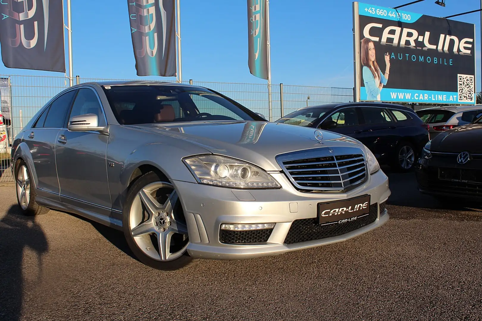Mercedes-Benz S 500 4MATIC Aut. Silber - 1