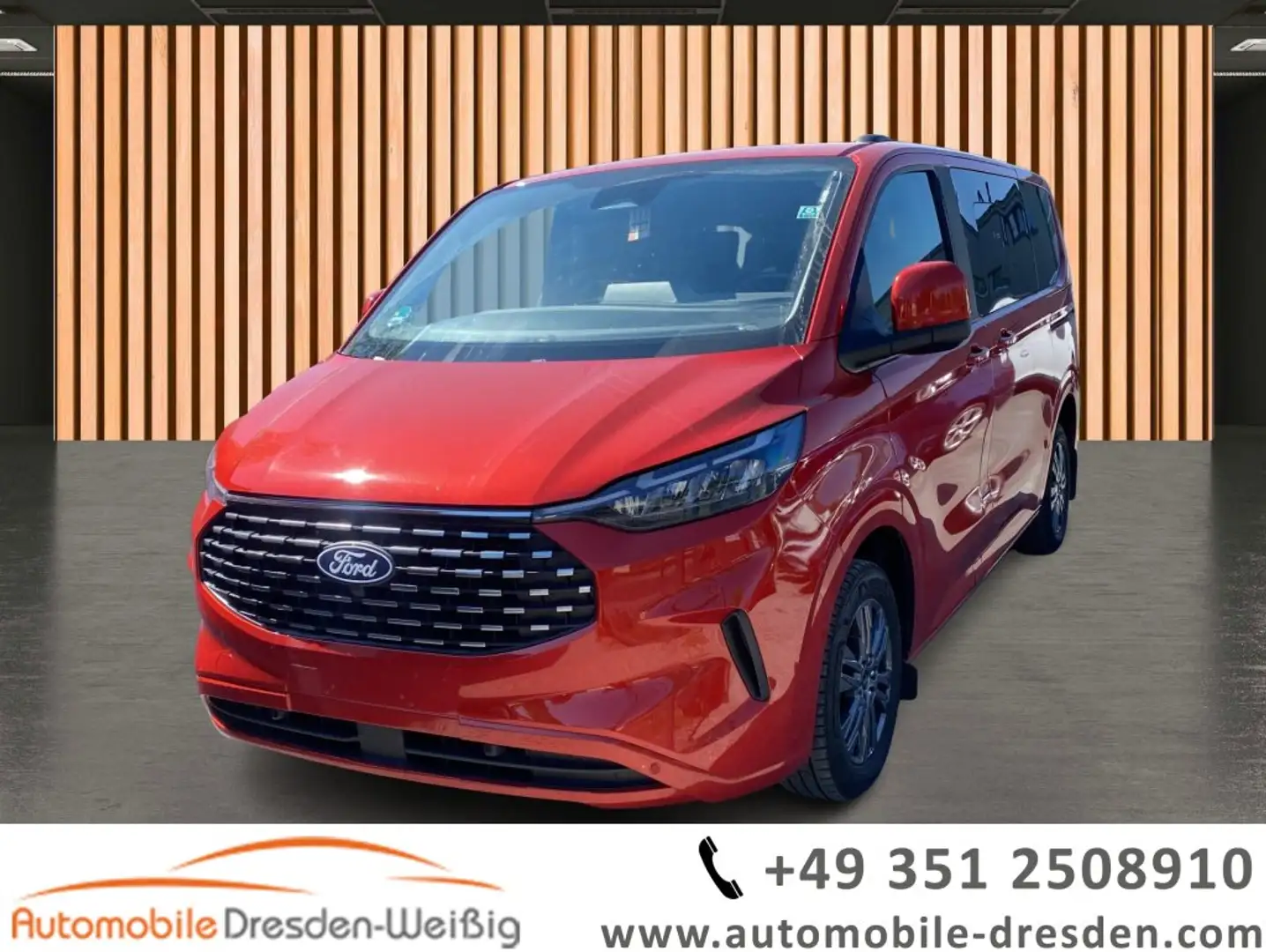 Ford Tourneo Custom 320 L1 Titanium*AHK*LED*8 Sitze Piros - 1