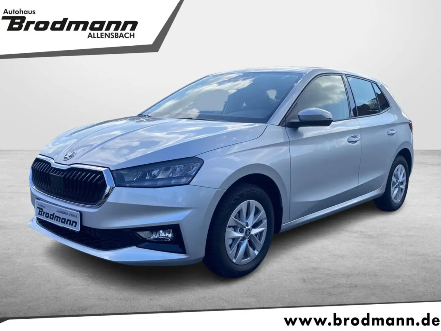 Skoda Fabia 1.0 TSI Selection DSG Navi-RFK-SHZ-Climatron Silber - 1