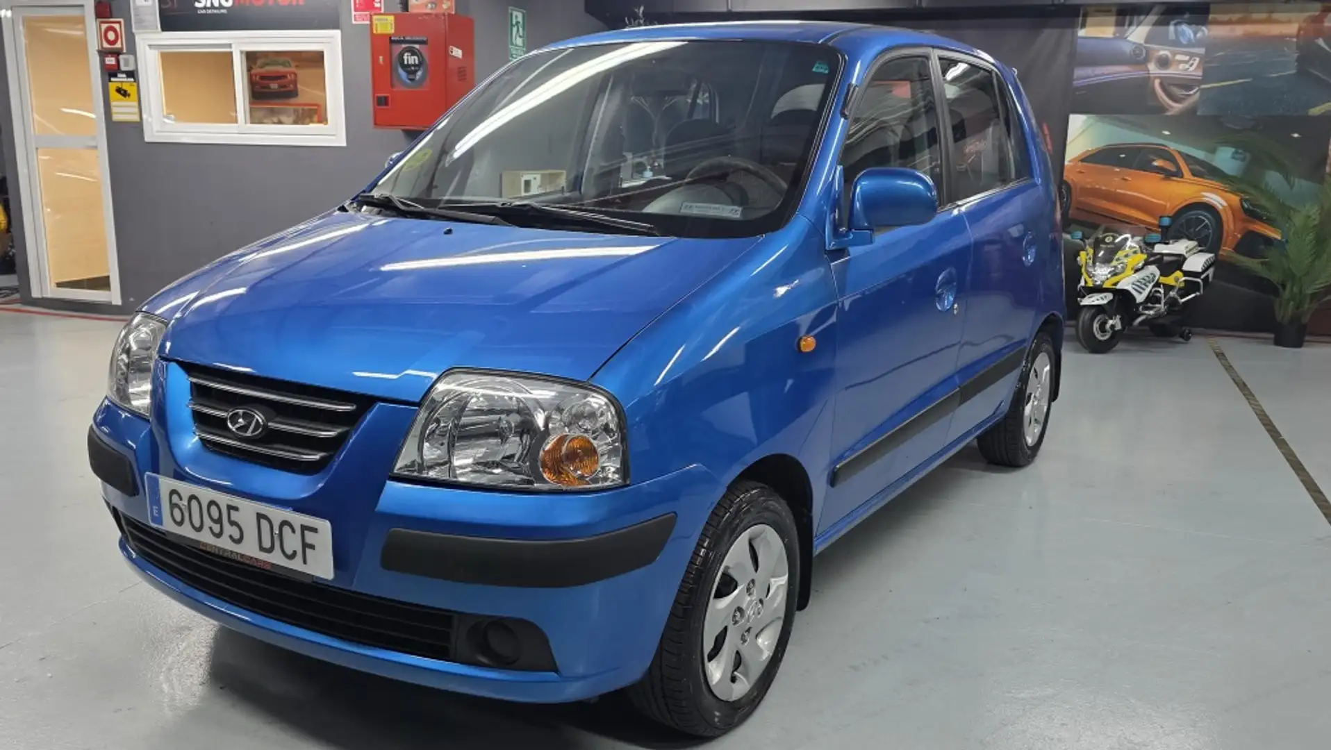 Hyundai Atos Prime 1.1 GLS Azul - 1