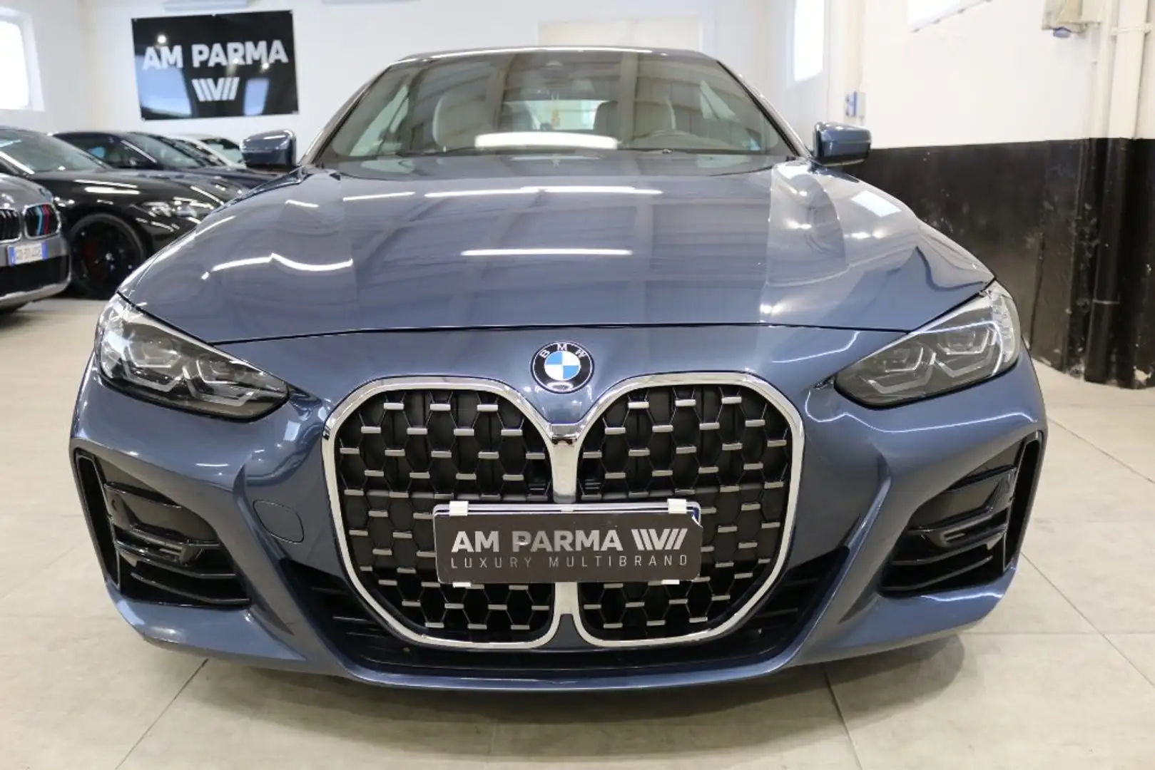 BMW 420 d 48V Cabrio Msport Grigio - 2
