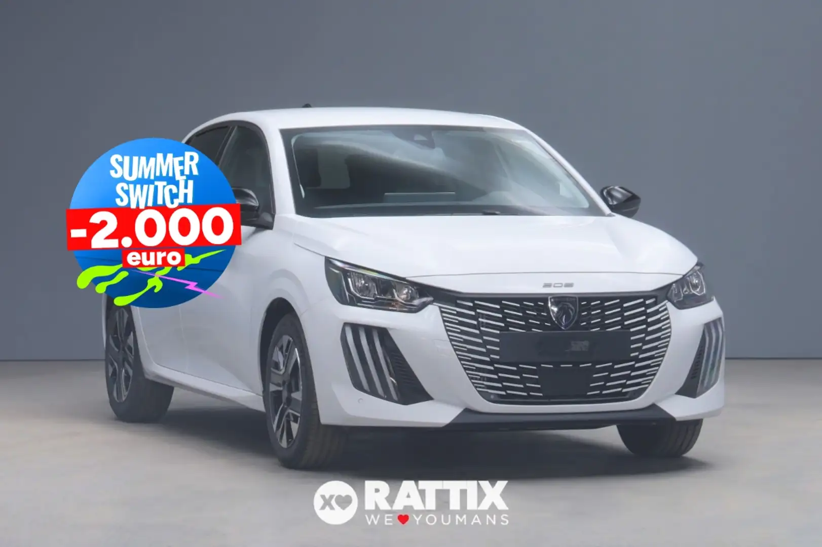 Peugeot 208 1.2 Puretech 100CV Allure Bianco - 1