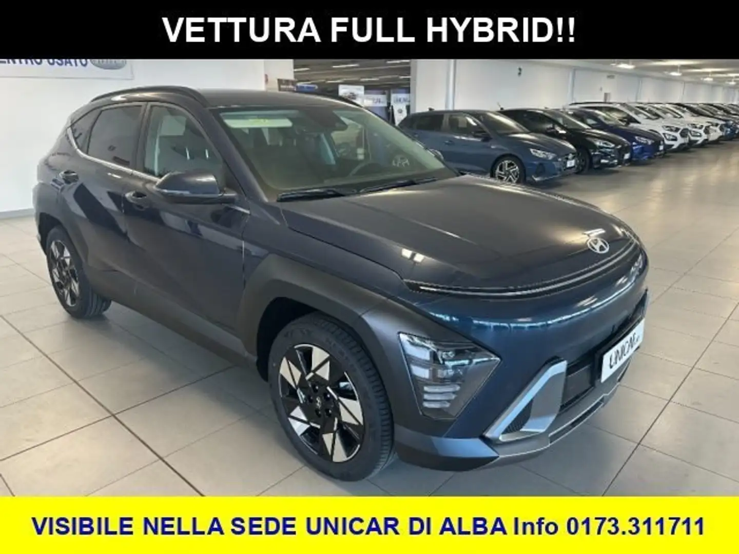 Hyundai KONA Kona 1.6 gdi hev X Line 2wd 141cv dct Grigio - 2