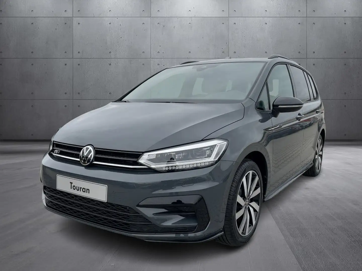 Volkswagen Touran R-Line 2.0 TDI DSG AHK+ACC+Navi+RearView Grau - 2
