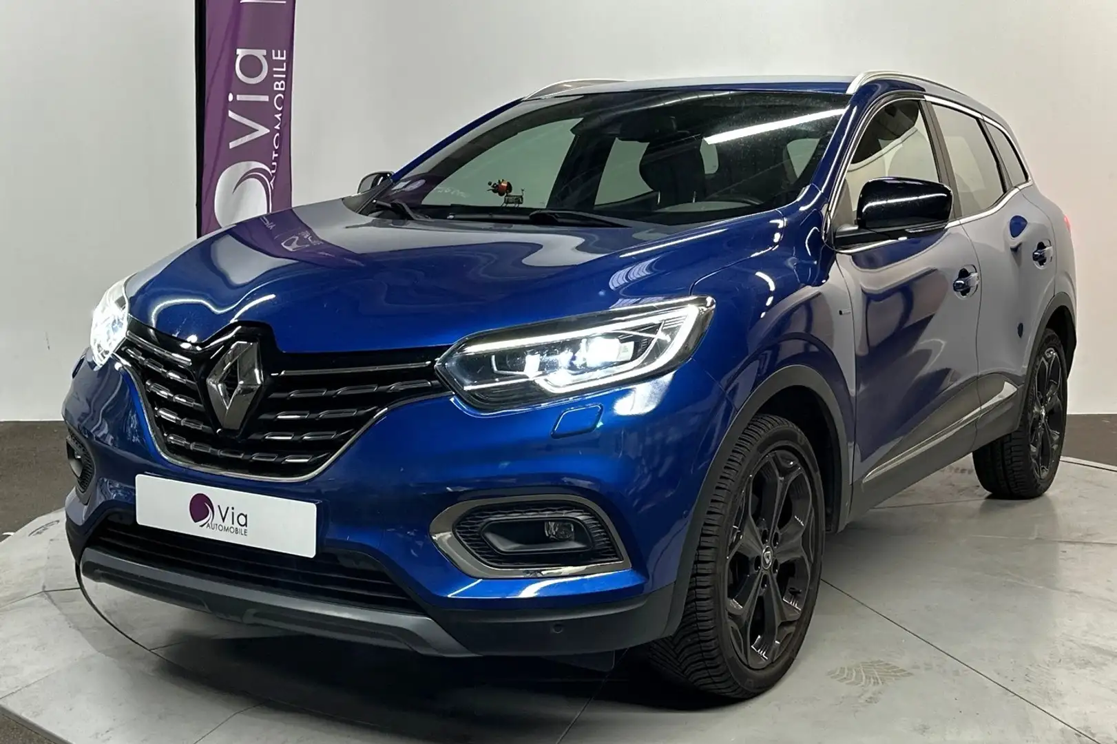 Renault Kadjar TCe 140 FAP Intens / Black Edition / Sièges Electriques Bleu - 1