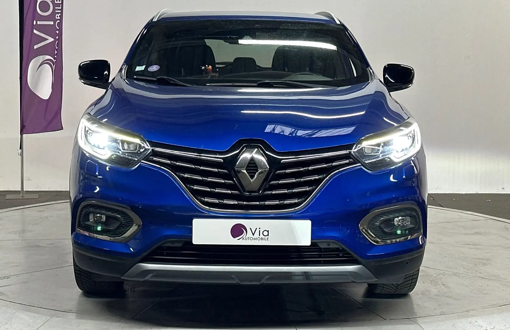 Renault Kadjar TCe 140 FAP Intens / Black Edition / Sièges Electriques Bleu - 2