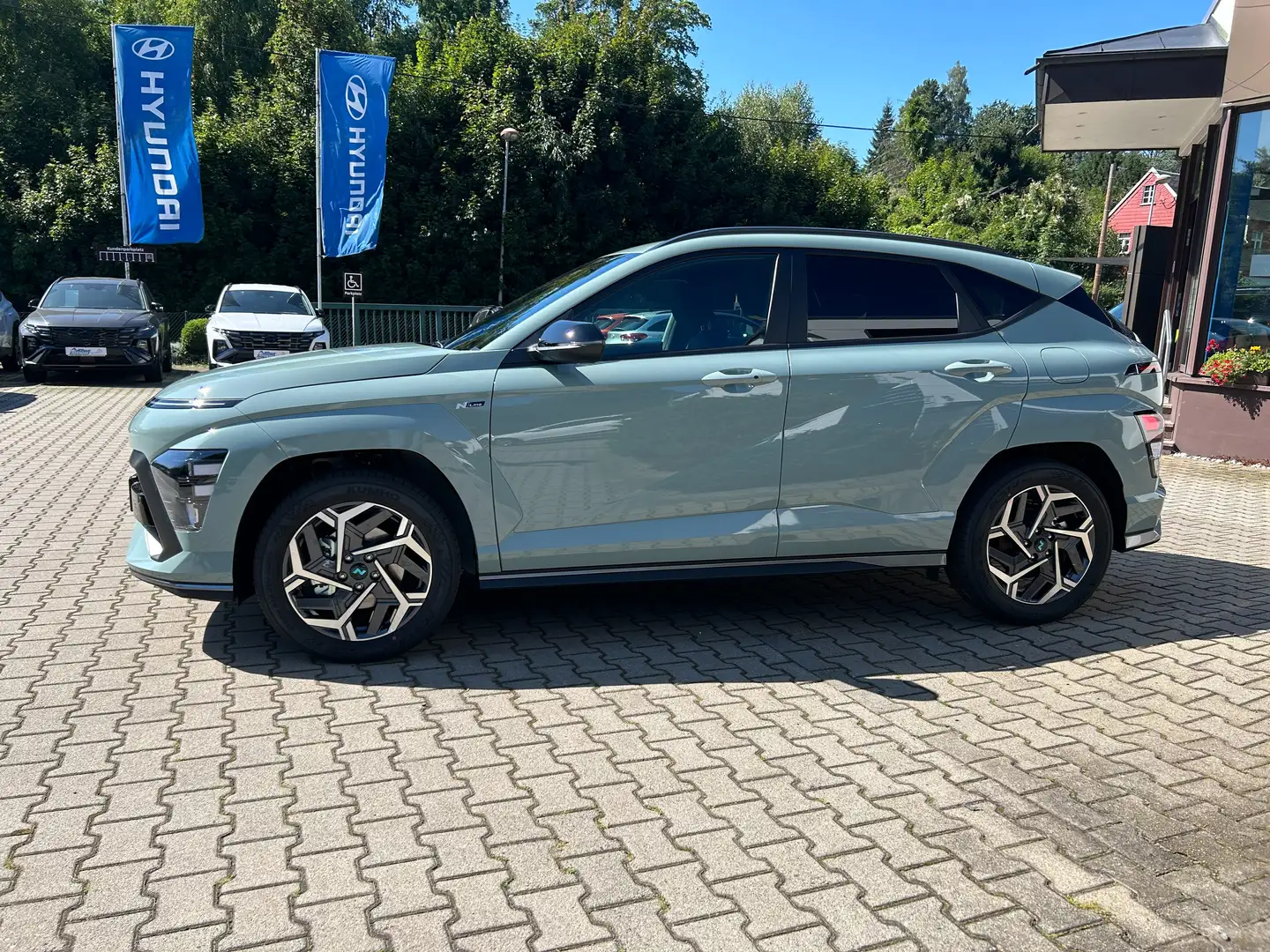 Hyundai KONA 1.6 T-GDI N Line - Navi - LED Verde - 2
