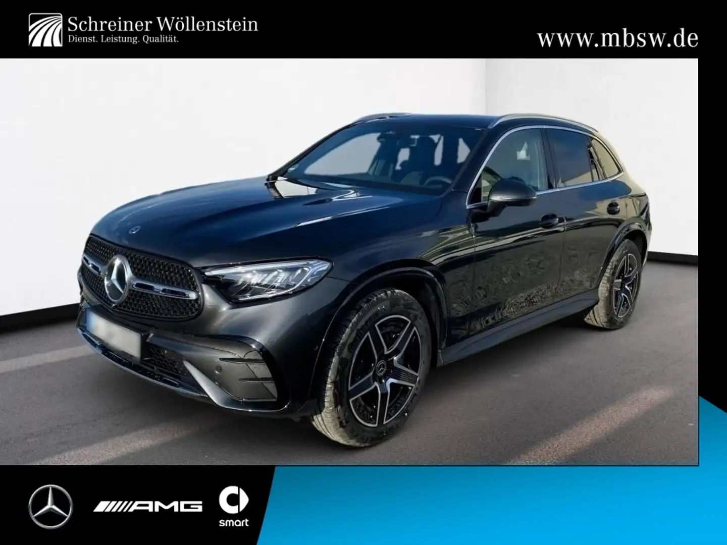 Mercedes-Benz GLC 220 d 4M AMG*AHK*Memory*Distronic*360°*MBUX* Grigio - 1