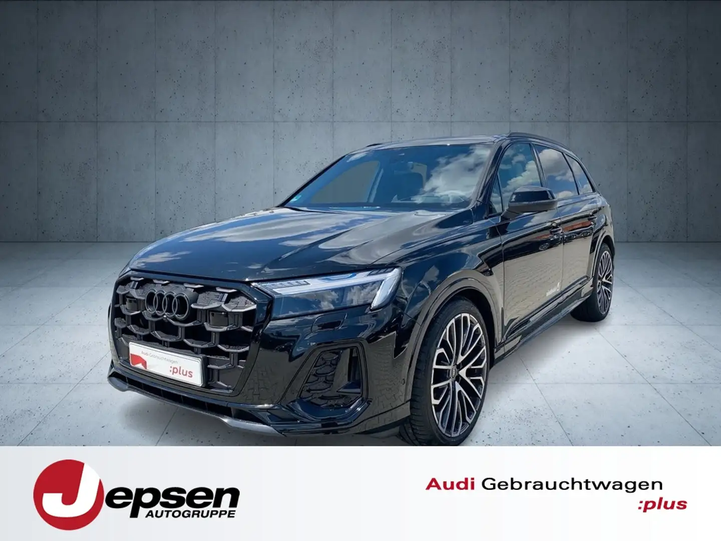 Audi Q7 SUV S line 50 TDI qu. tiptr. PANO HUD Laser Zwart - 1