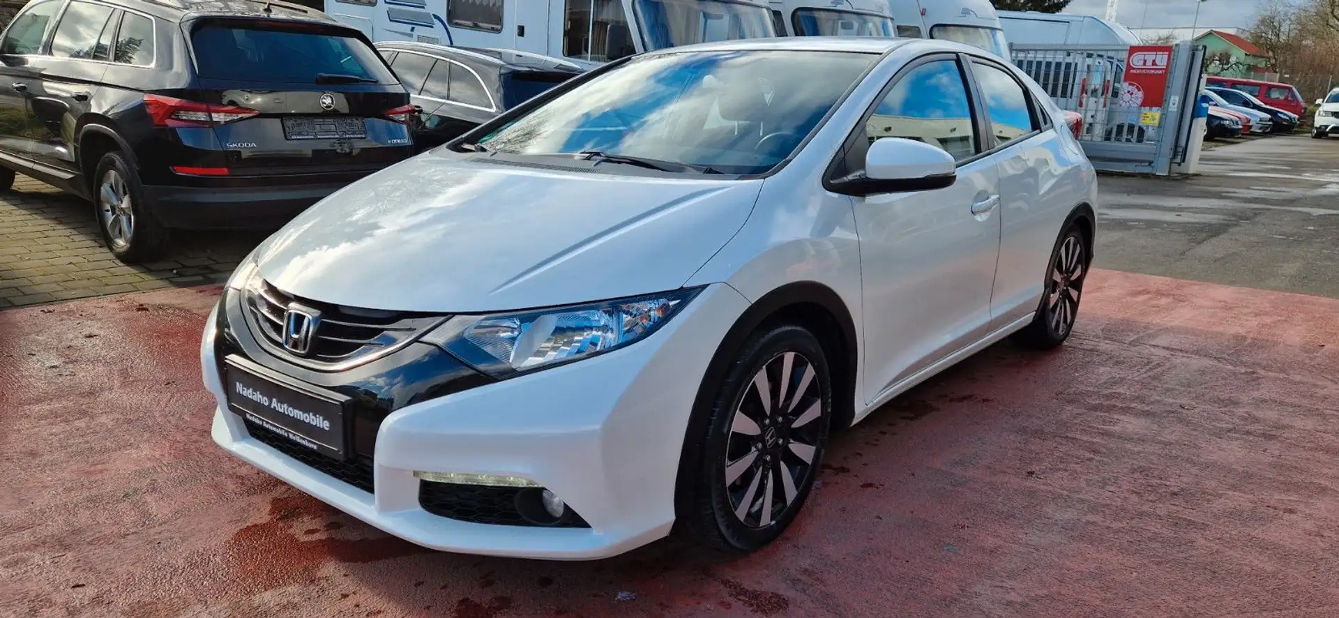 Honda Civic Lim.  1.6 i-DTEC Sport  Alcantara/Kamera Weiß - 1