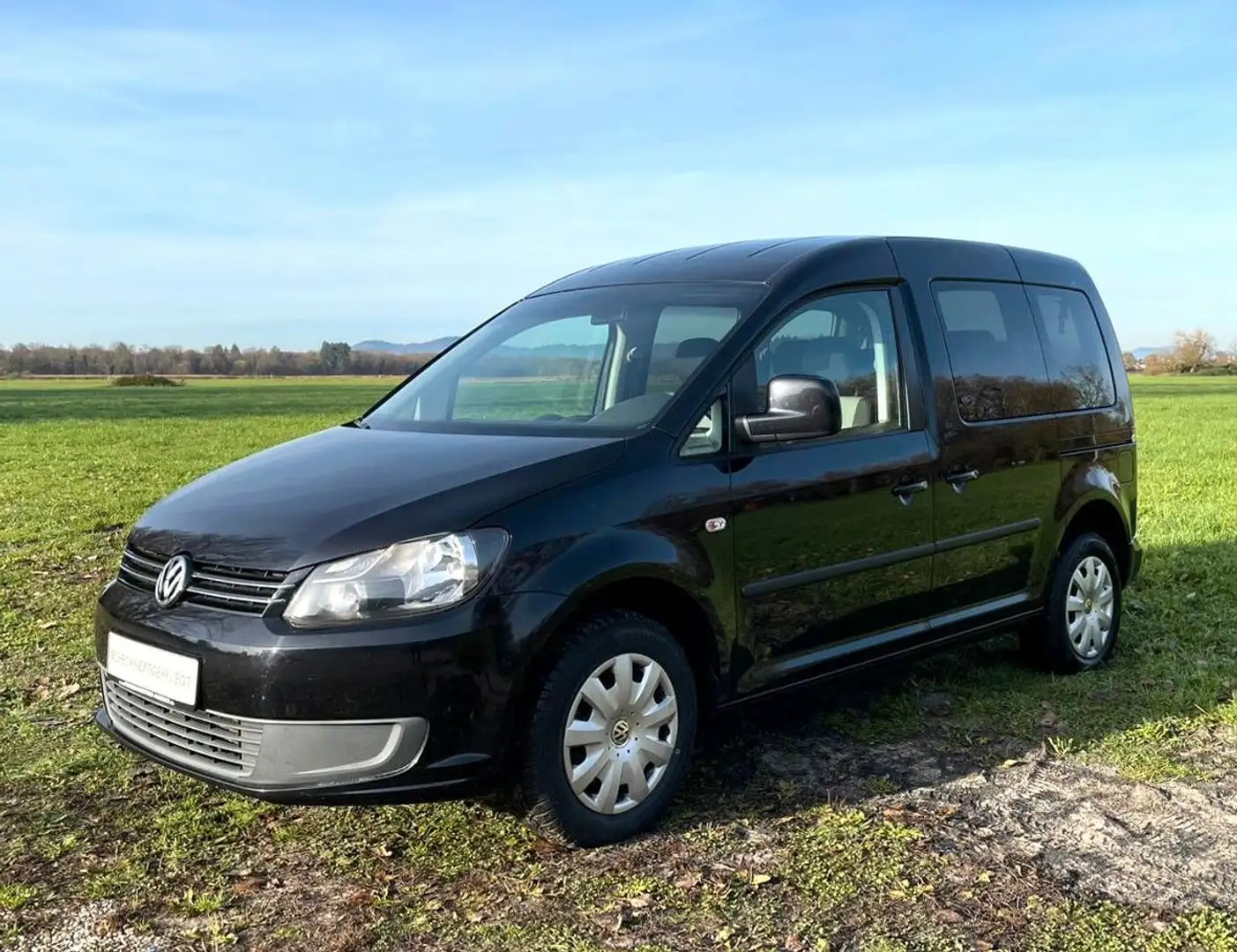 Volkswagen Caddy Trendline / 7 SITZE / AHK / SCHIEBETÜREN Schwarz - 1