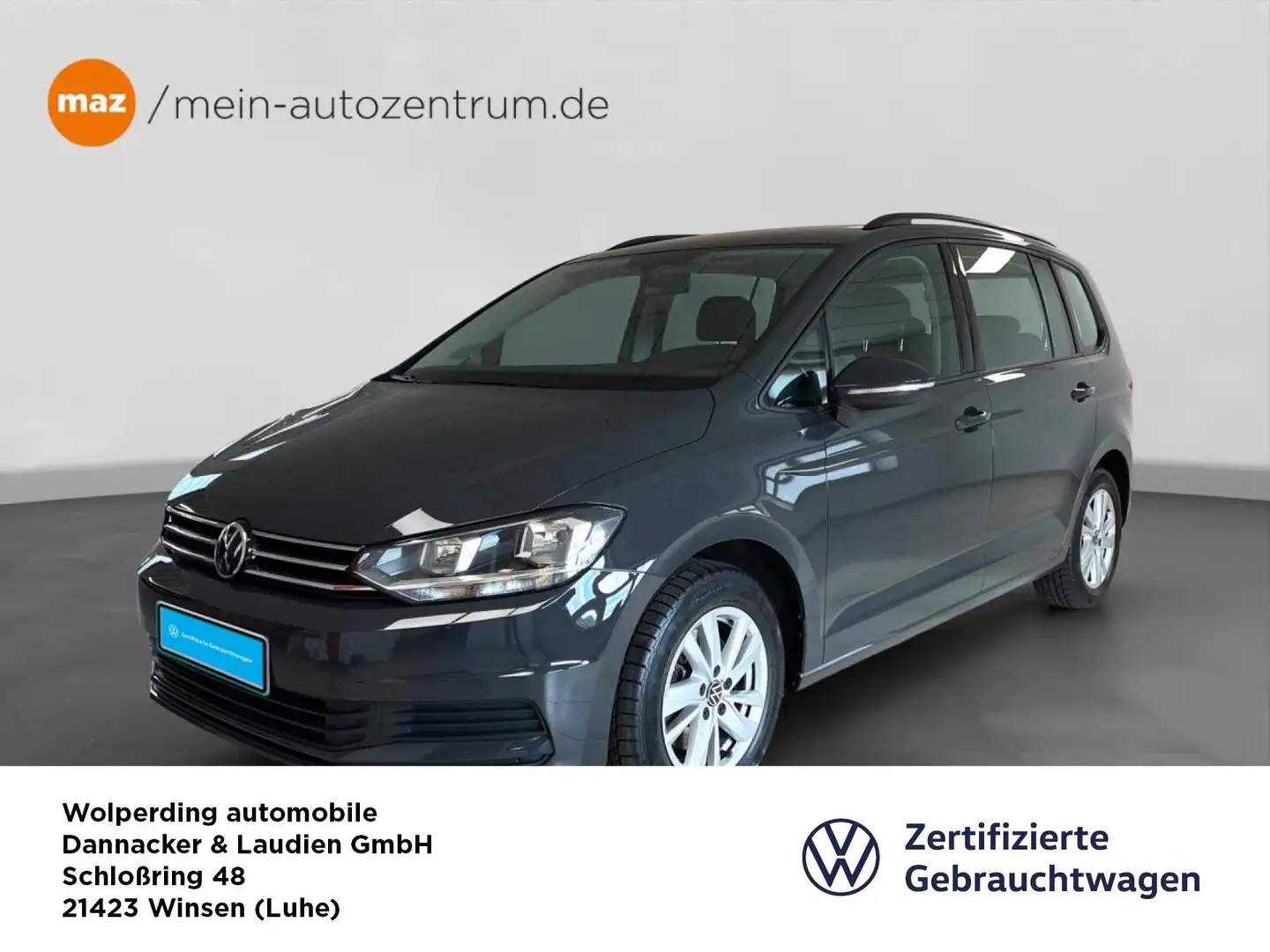 Volkswagen Touran 2.0 TDI Comfortline Bluetooth Klima Grijs - 1