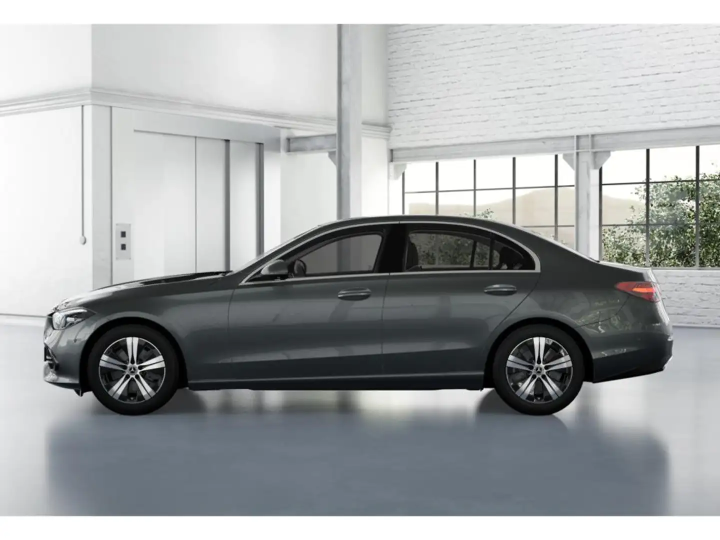 Mercedes-Benz C 180 TOTWINKEL+MEMORY+360°+CARPLAY+LED+17 ZOLL Grau - 2