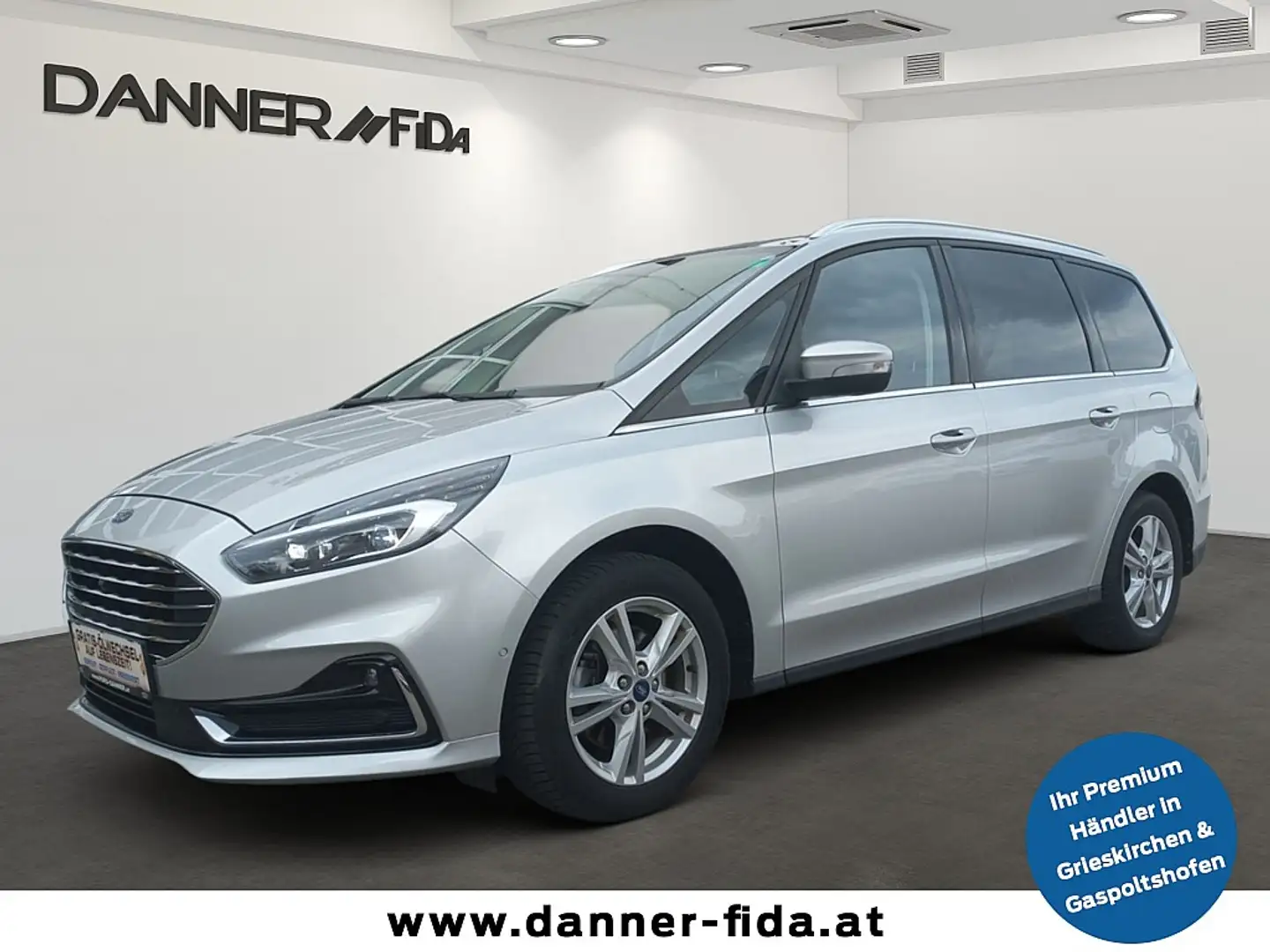 Ford Galaxy 190PS Systemleistung* Benzin/2,5l Duratec Hybri... Silber - 1