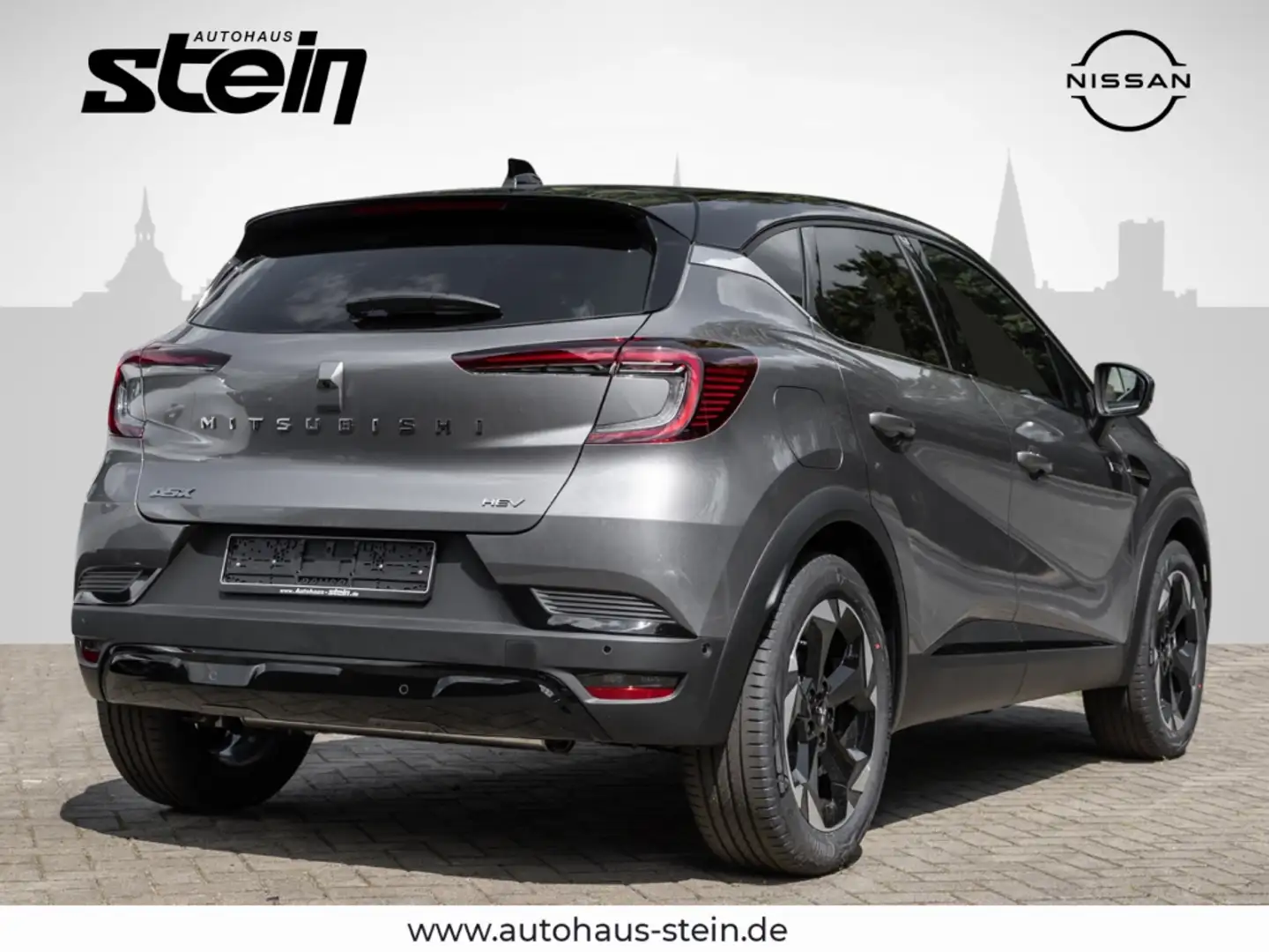 Mitsubishi ASX Top Hybrid 1.6 Navi Leder Digitales Cockpit Sounds siva - 2