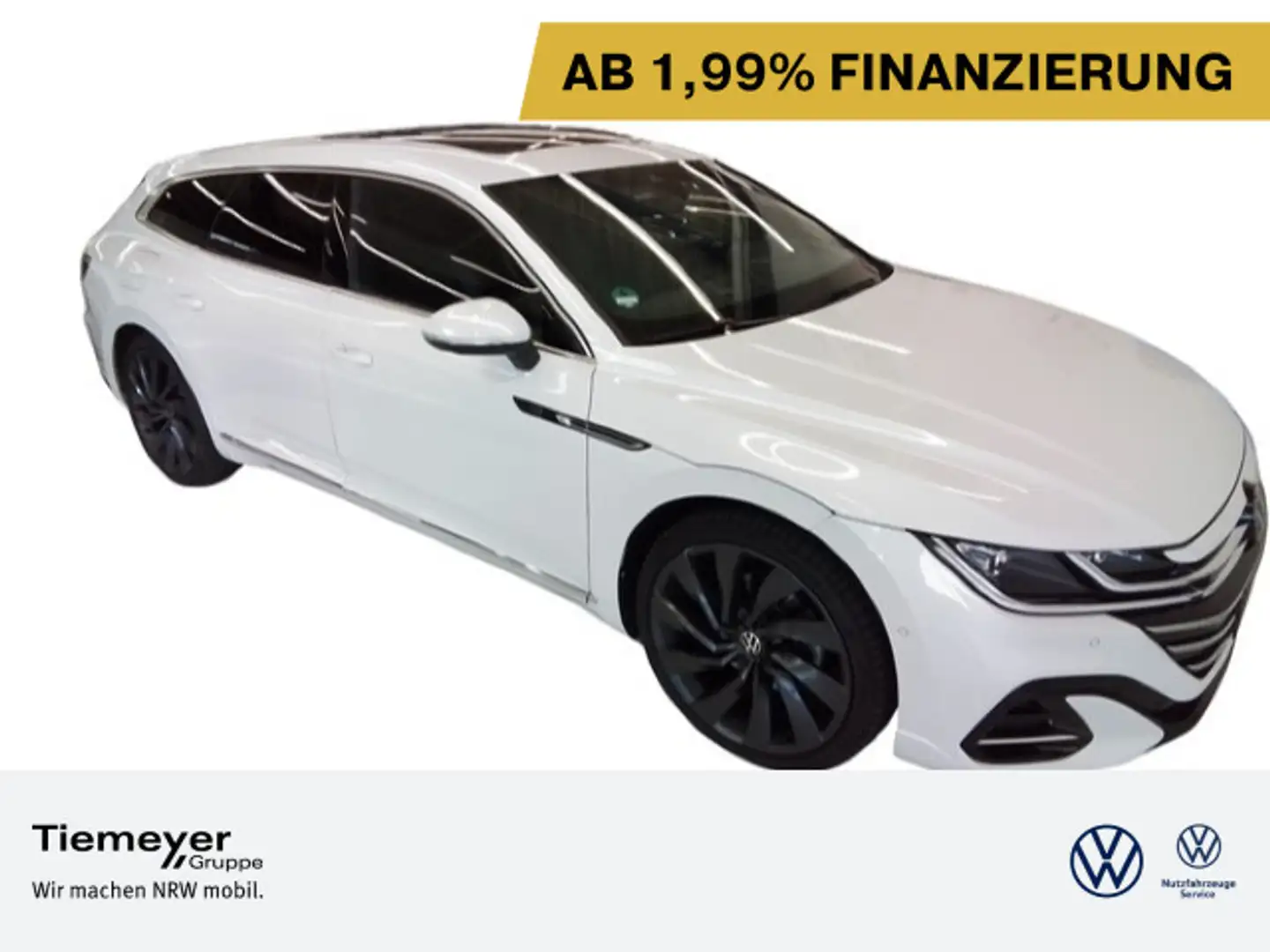 Volkswagen Arteon 2.0 TDI DSG R-LINE LEDER S Weiß - 1