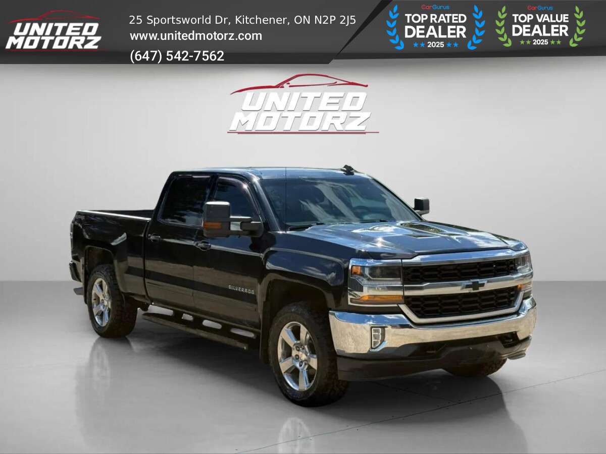 2017 Chevrolet Silverado 1500 LT CREW CAB AUTO 4WD 5.3L V8~SAFETY CERTIFIED~ — снимка 1