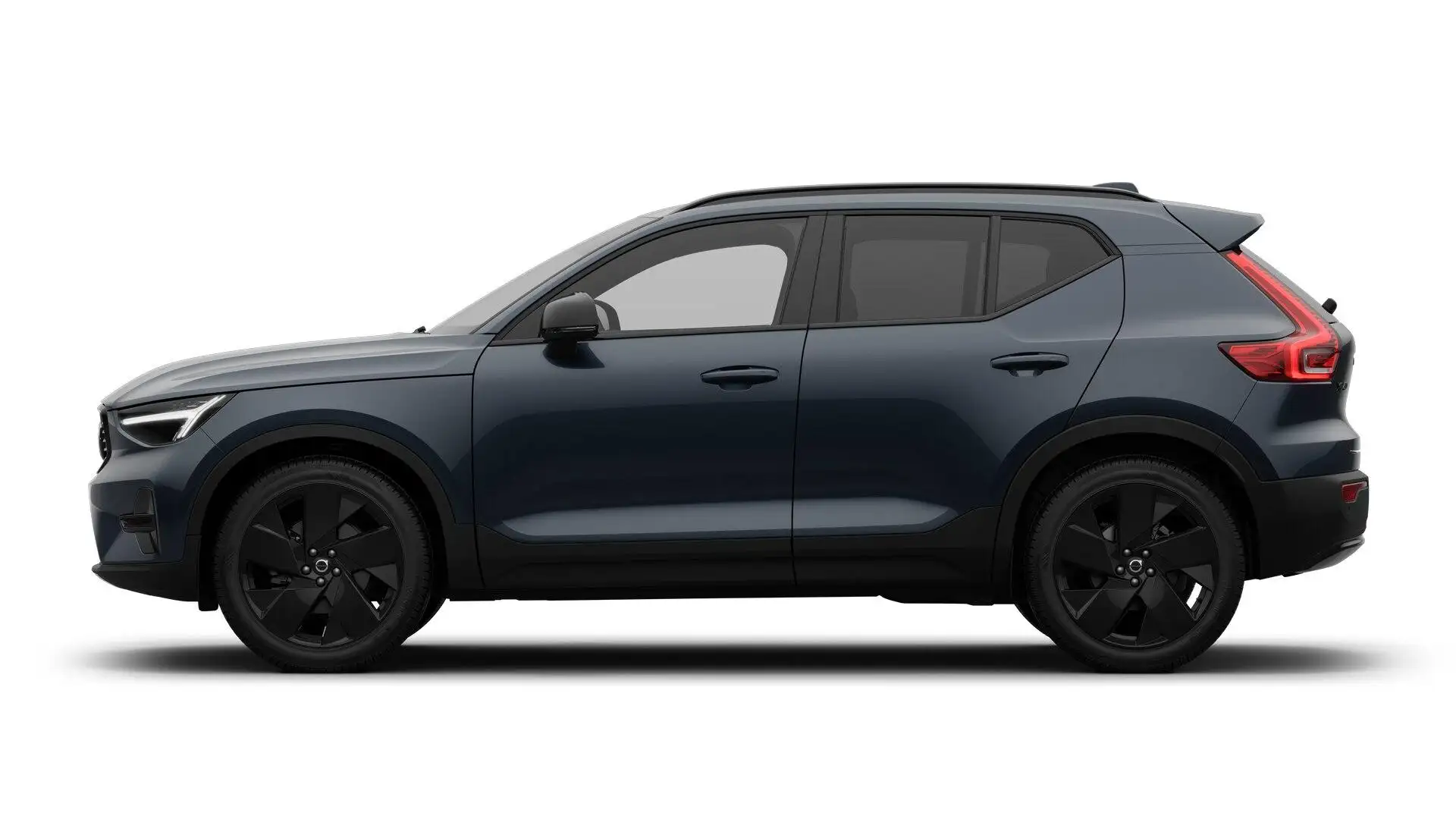 Volvo XC40 B4 Plus Black Edition 197 pk | Extra getint glas | Blauw - 2