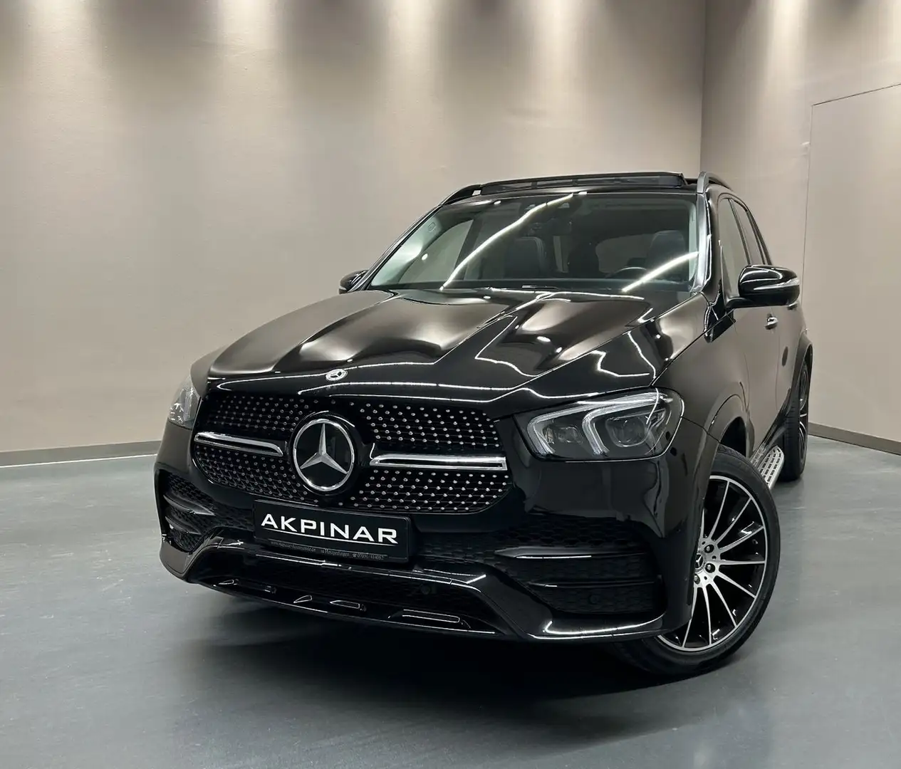 Mercedes-Benz GLE 400 GLE400 d 4M *AMG*NIGHT*PANO*STANDHZ*AHK*HUD*360* Negro - 1