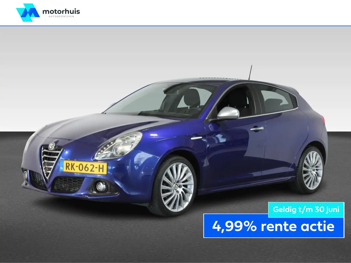Alfa Romeo Giulietta 1.4 Turbo 120pk Distinctive Blau - 1