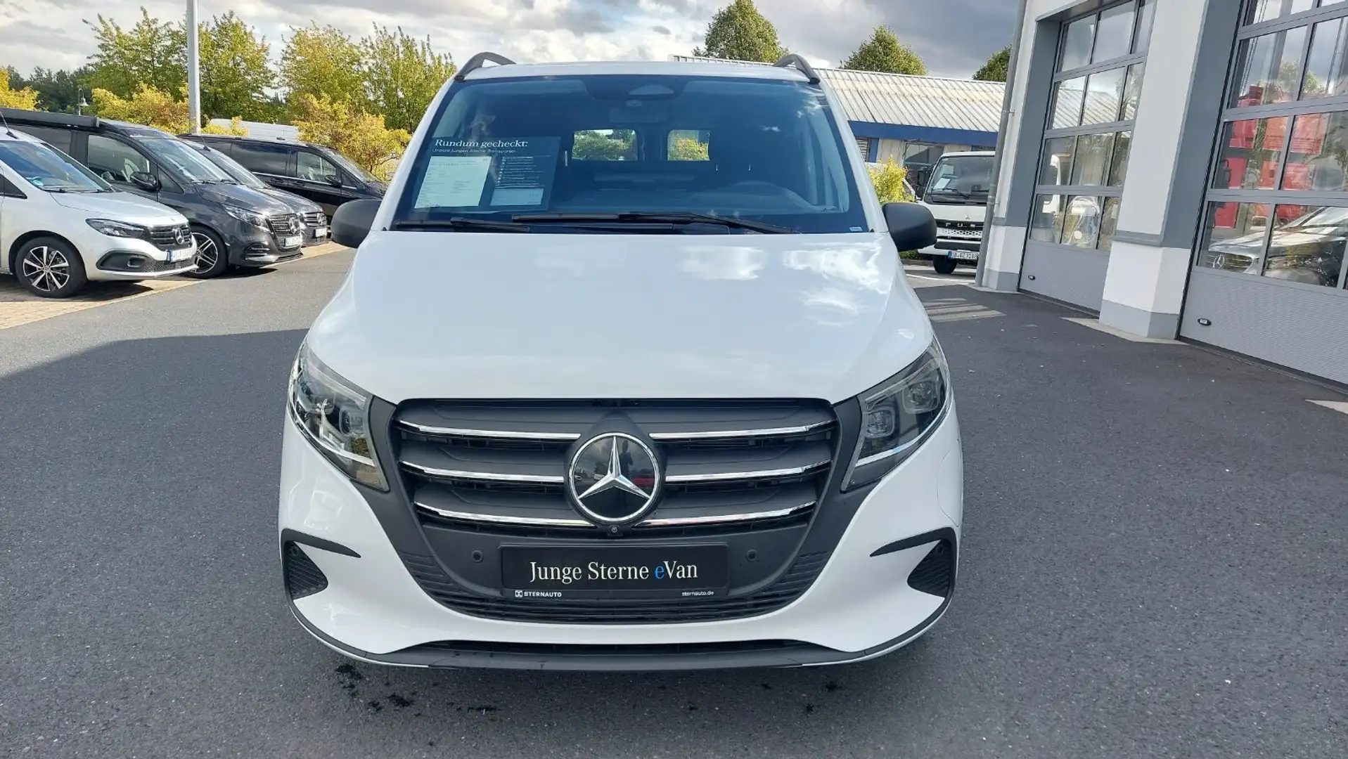 Mercedes-Benz Vito eVito 112 KA/L DISTR. Navi M-BEAM Klima Kamera Blanc - 2