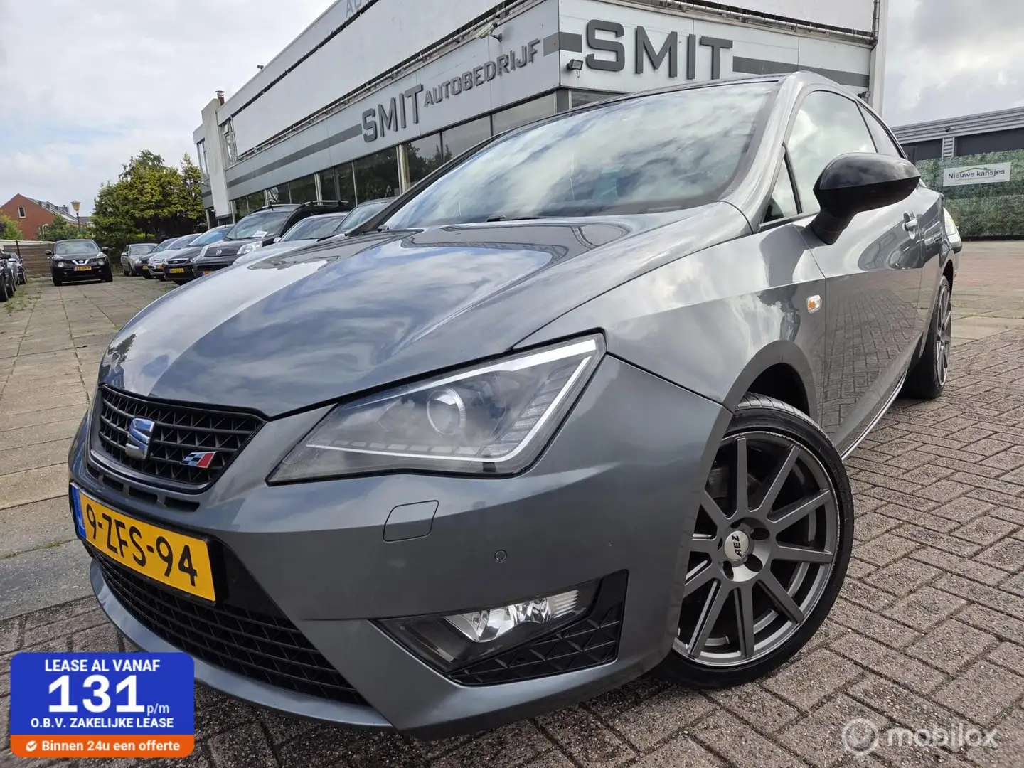SEAT Ibiza SC 1.4 TSI Cupra Aut/Nav/Panorama/NLAuto/Dealer Grijs - 1