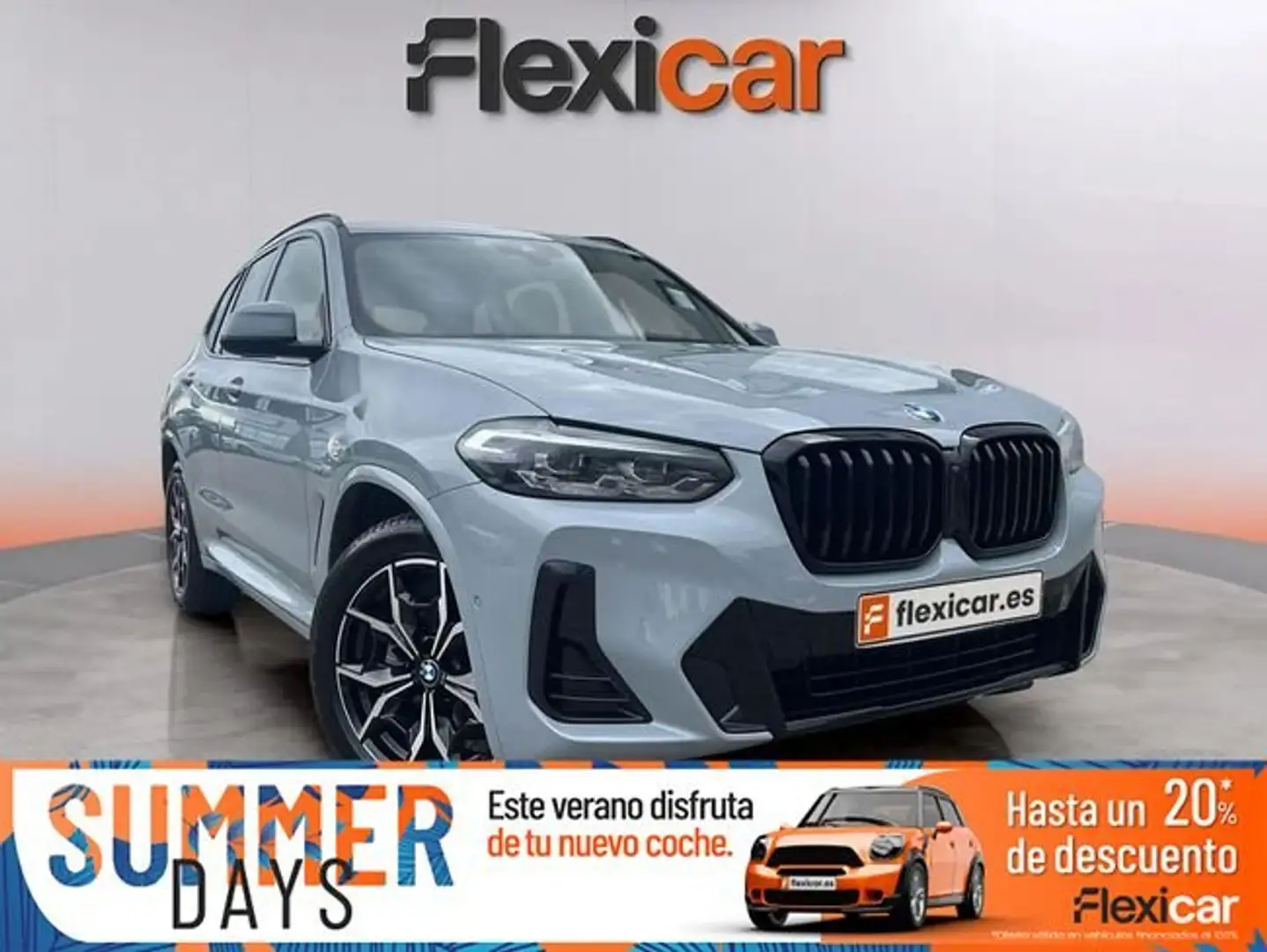 BMW X3 20d xDrive Gris - 1