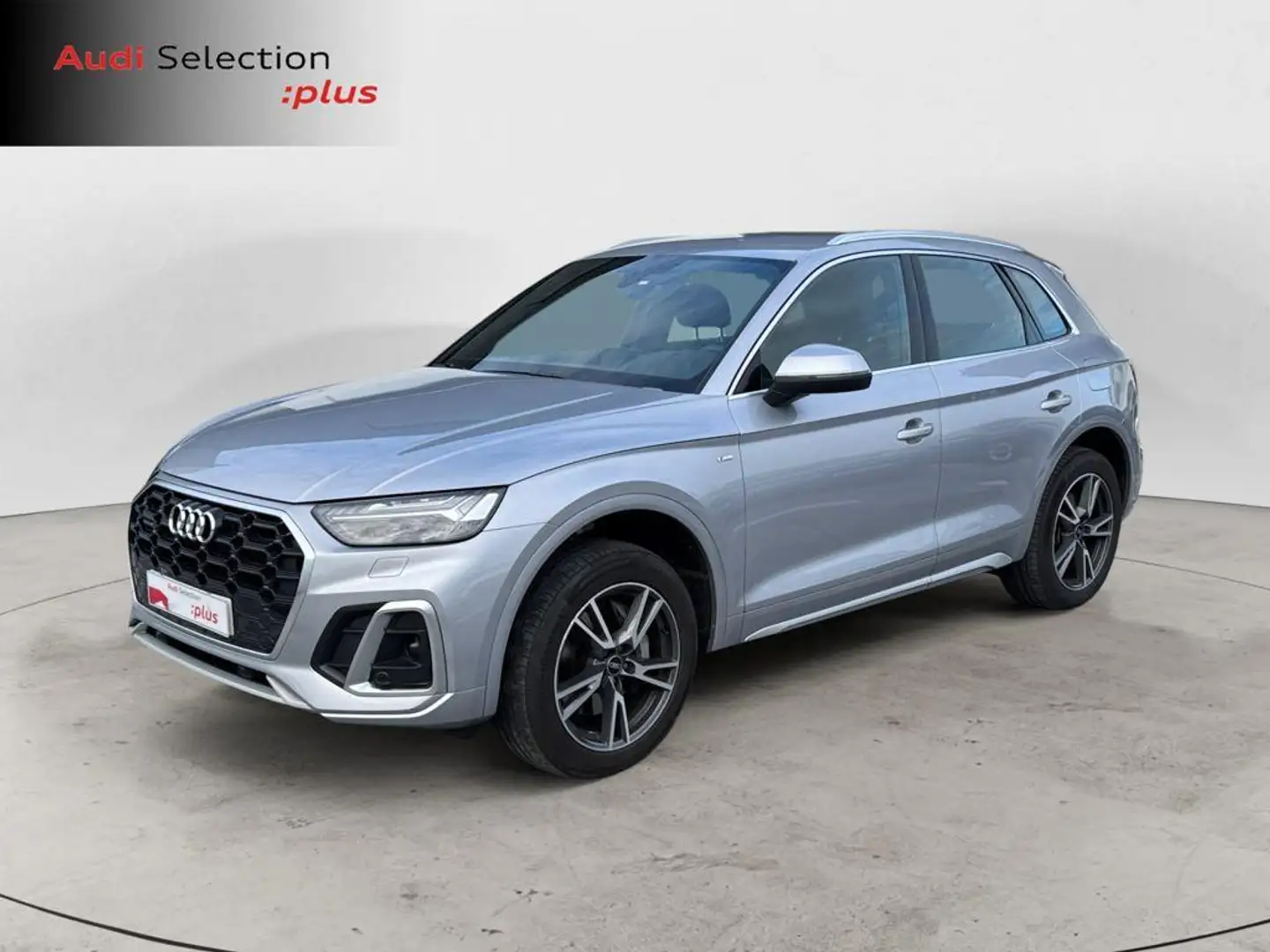 Audi Q5 55 TFSIe S line quattro-ultra S tronic Argent - 1