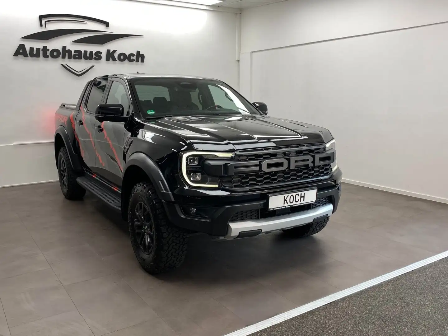 Ford Ranger RAPTOR E-4WD DOKA ACC-MATRIX LED! #BLICKFANG Nero - 1